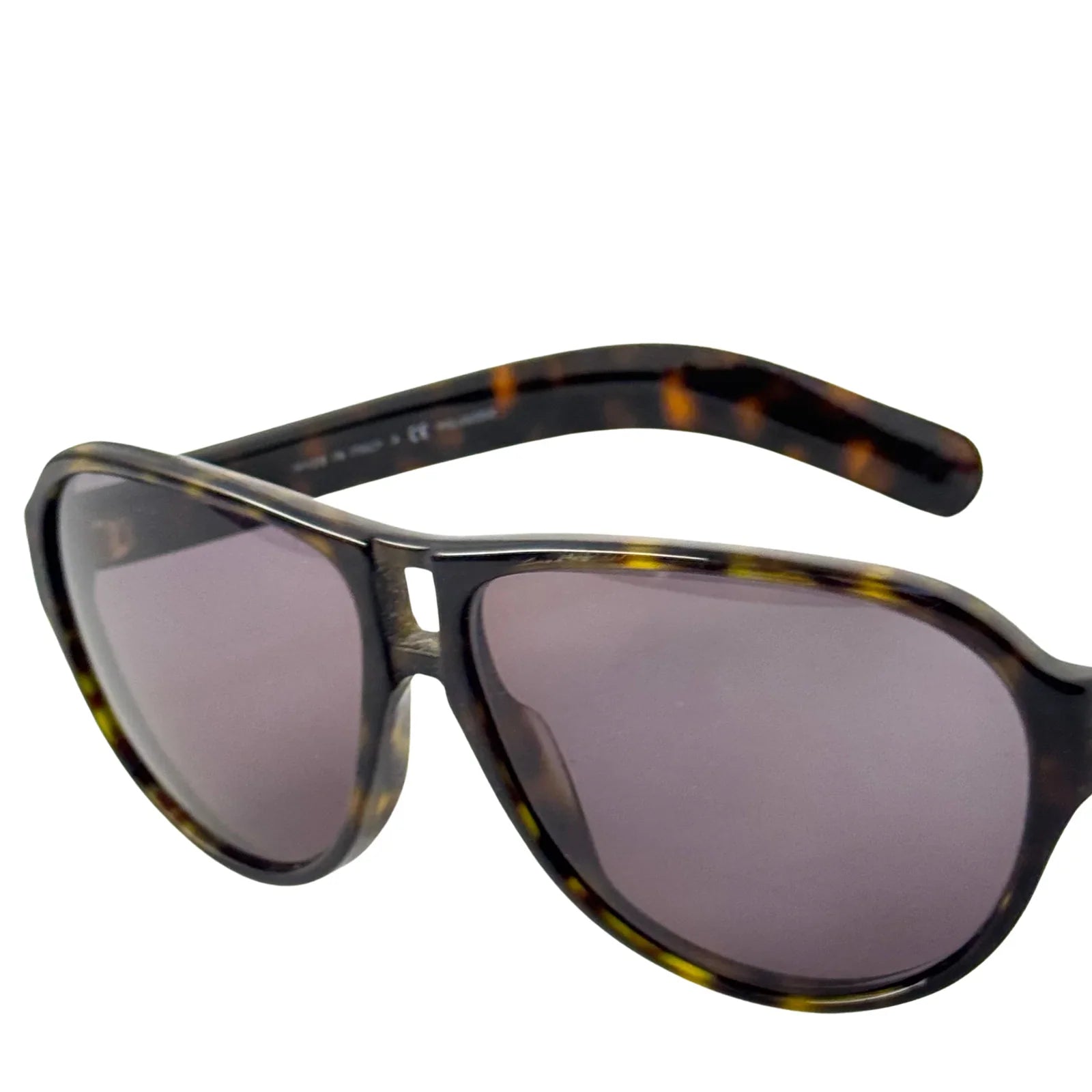 CHANEL Polarized Tortoise Aviator Sunglasses 5233