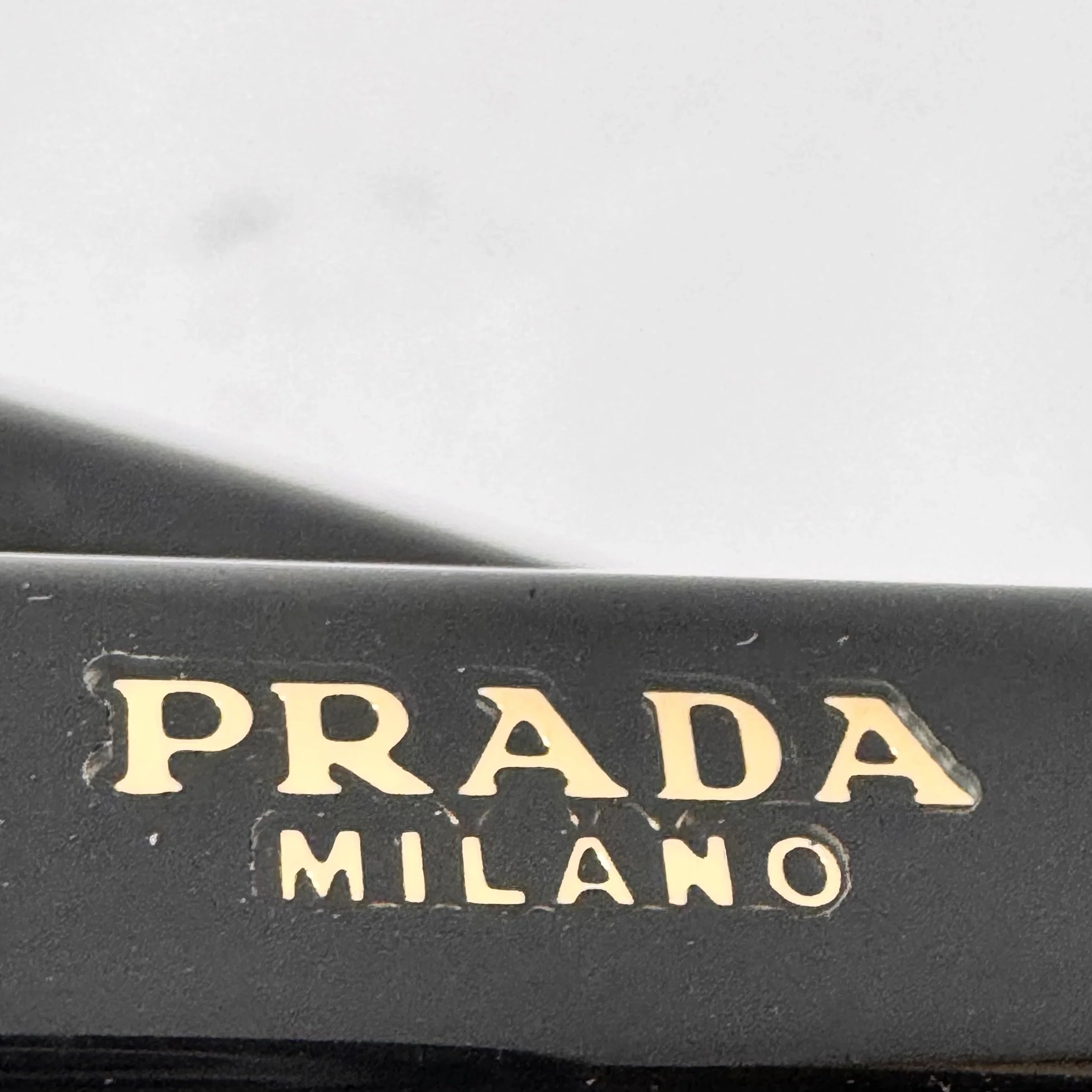 Prada Sunglasses PR 16US Made in Italy Black - Lost Designer