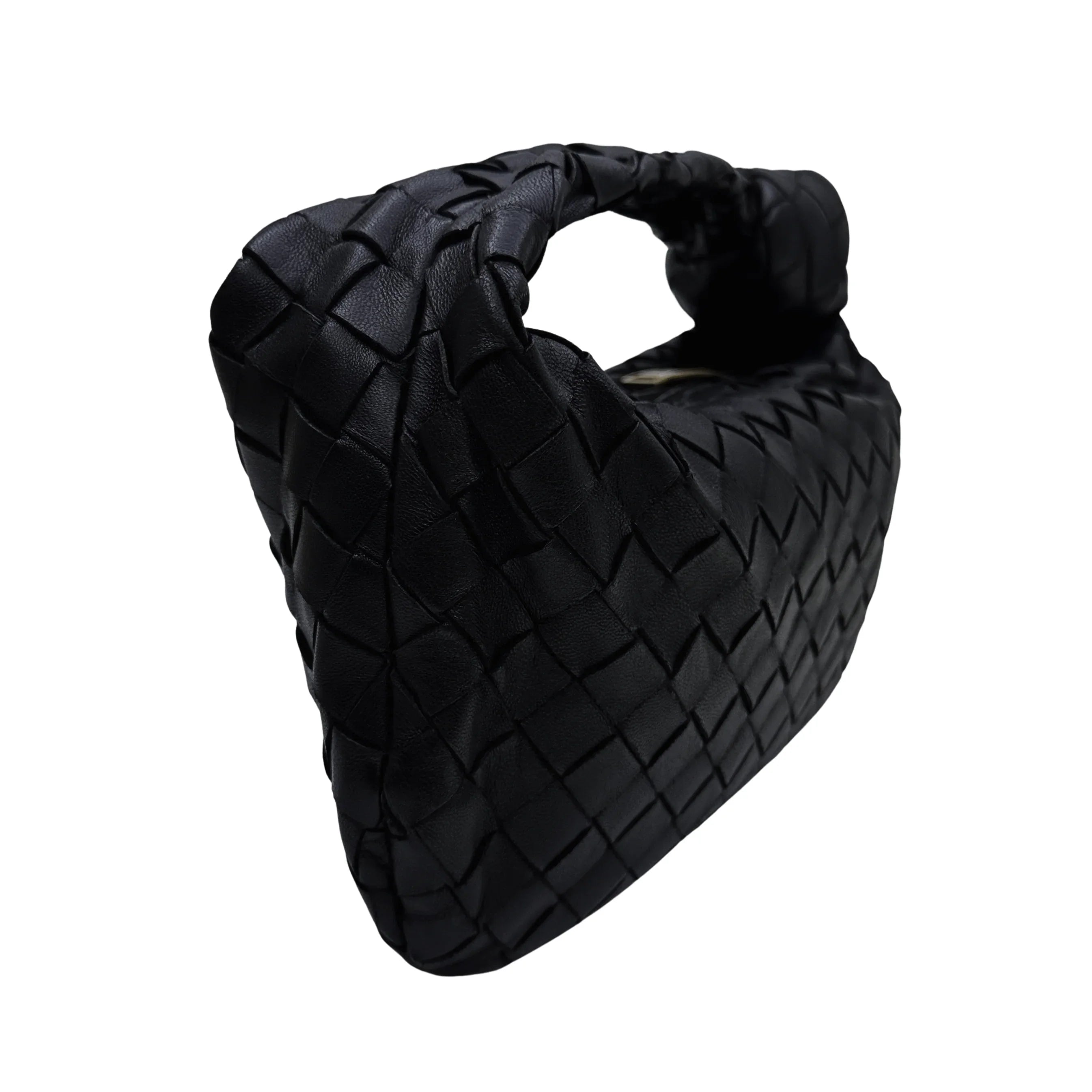 Bottega Veneta Jodie Hand Bag Mini Black - Lost Designer