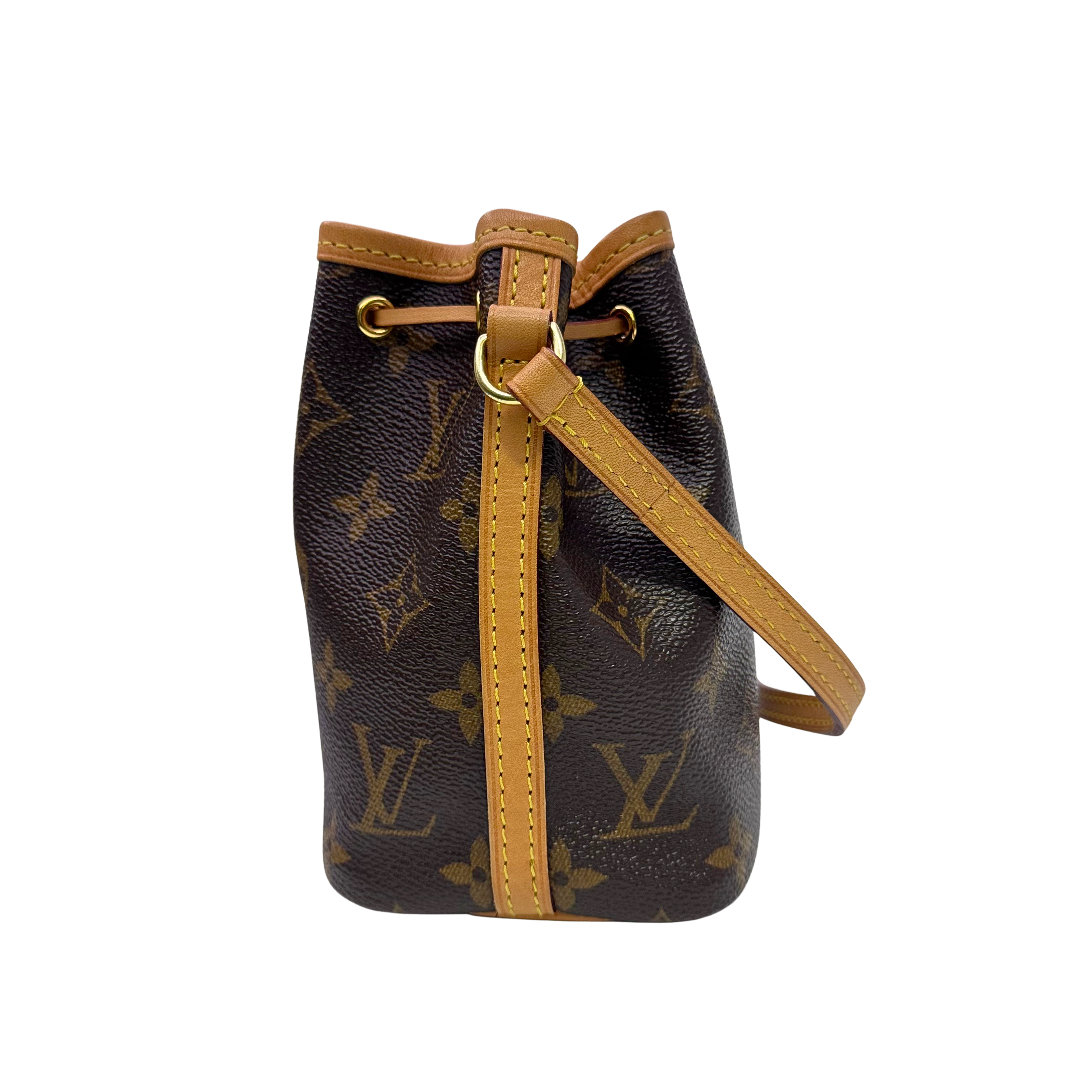 Louis Vuitton Nano Noè Shoulder Bag Monogram