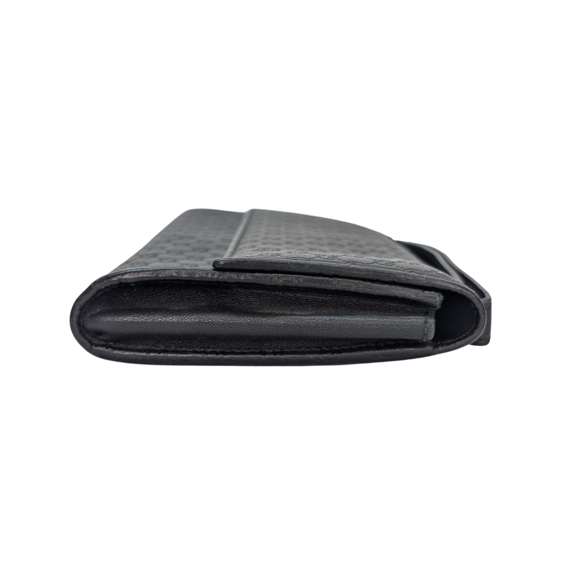 Gucci Microguccissima Clutch Wallet Black