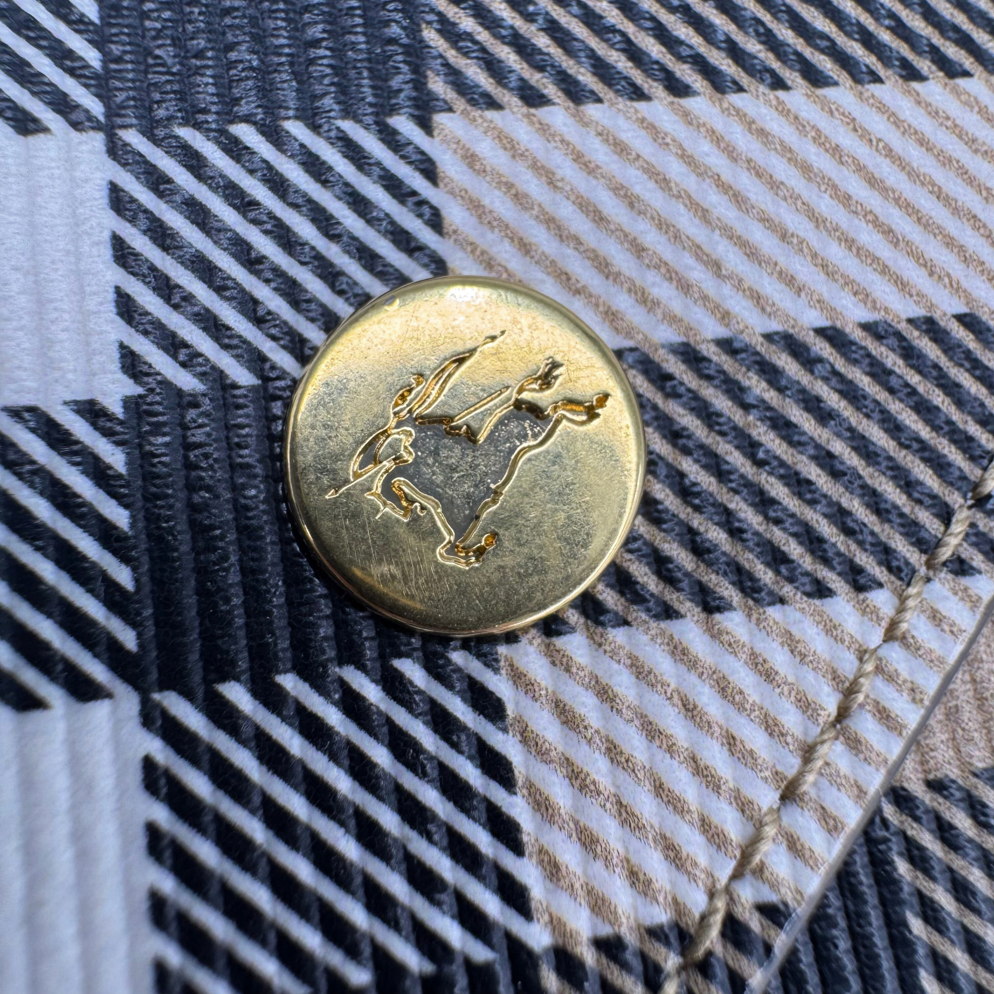 Burberry Check Coin Card Case Wallet Beige