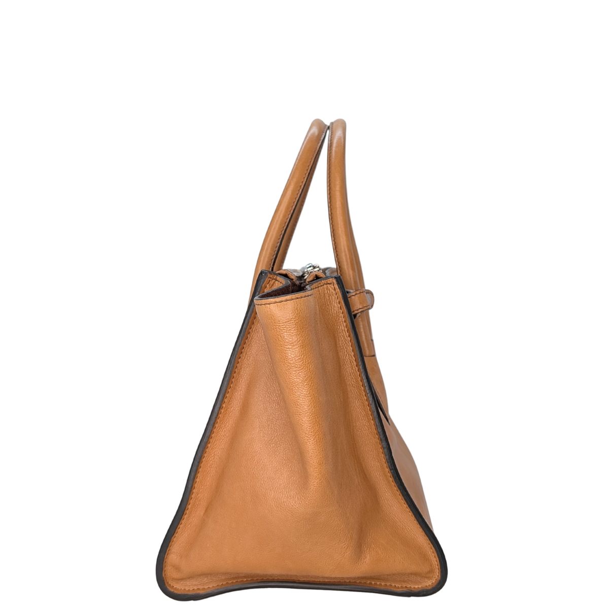 Prada Glace Tote Bag Brown