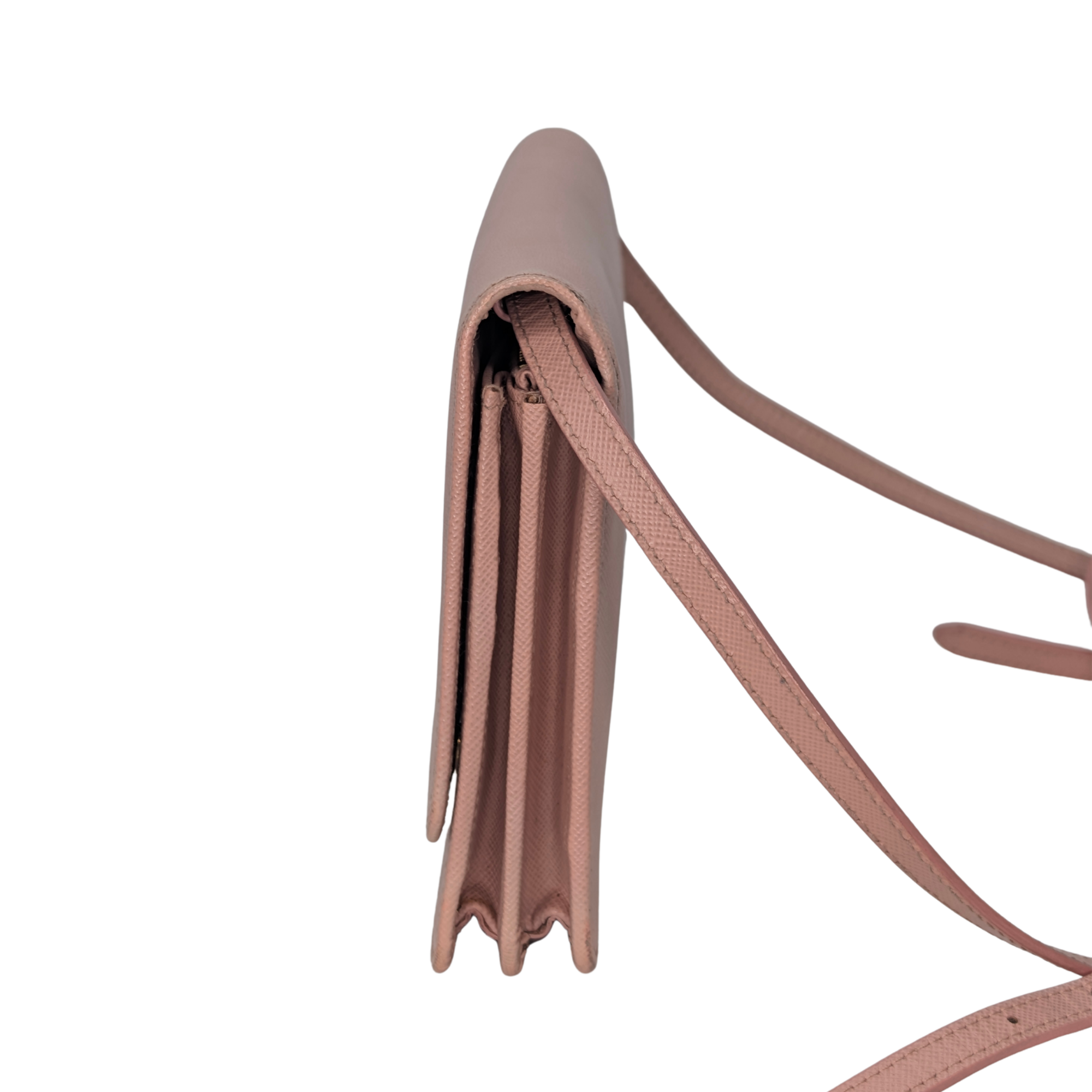 Prada Oro Orchidea Crossbody Bag Pink