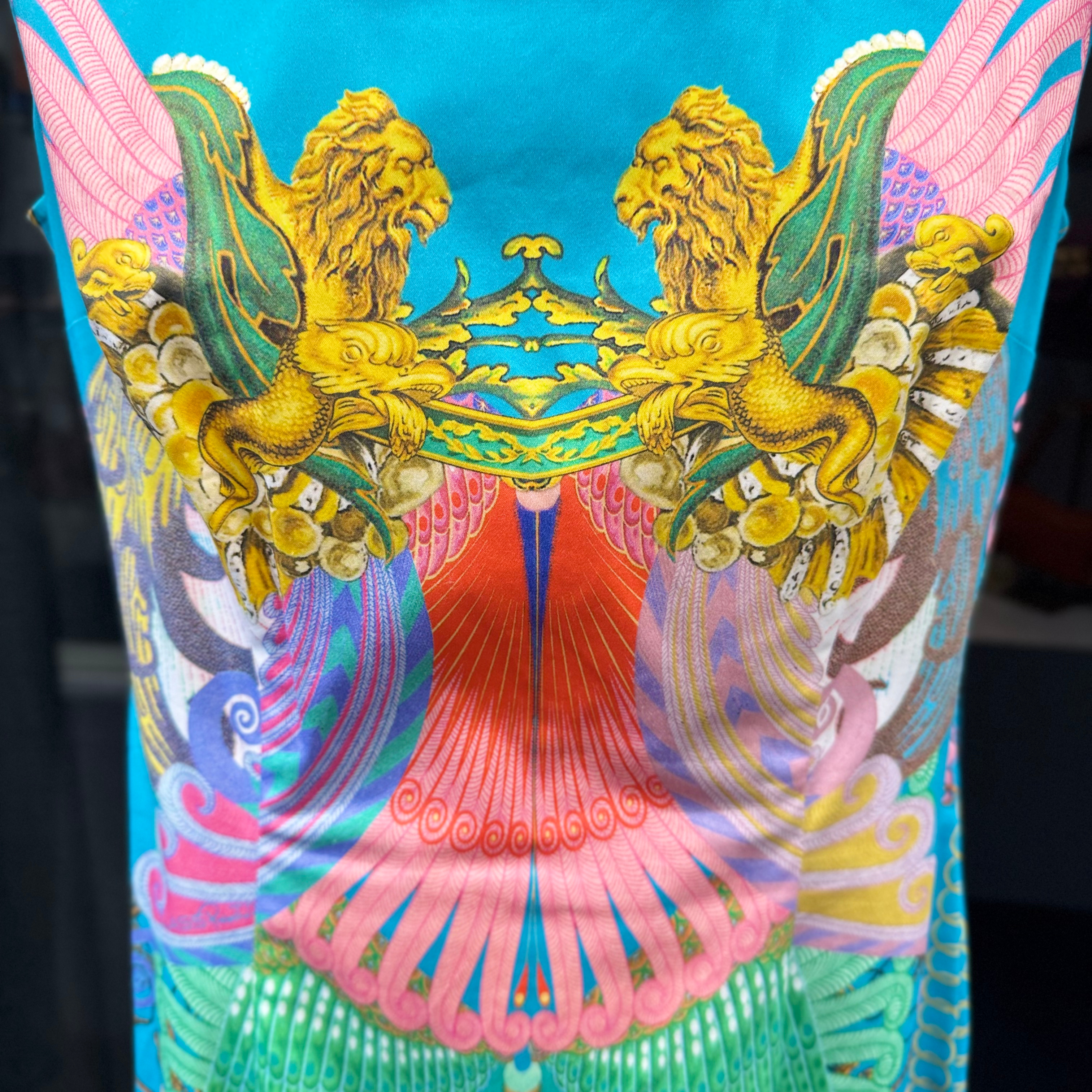 Roberto Cavalli Dress 40 Multicolour