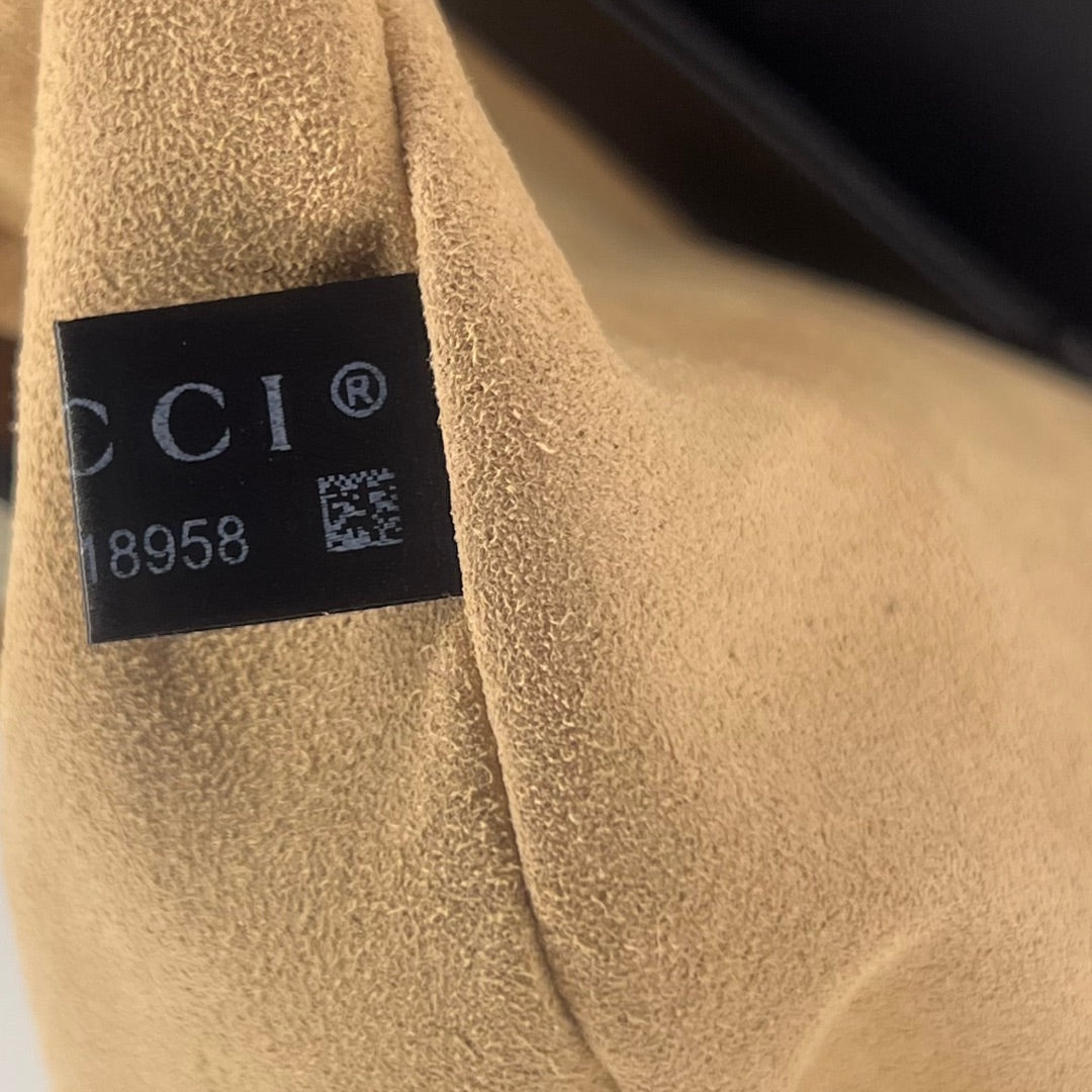 Gucci Padlock Medium GG Supreme Saddle Messenger Bag