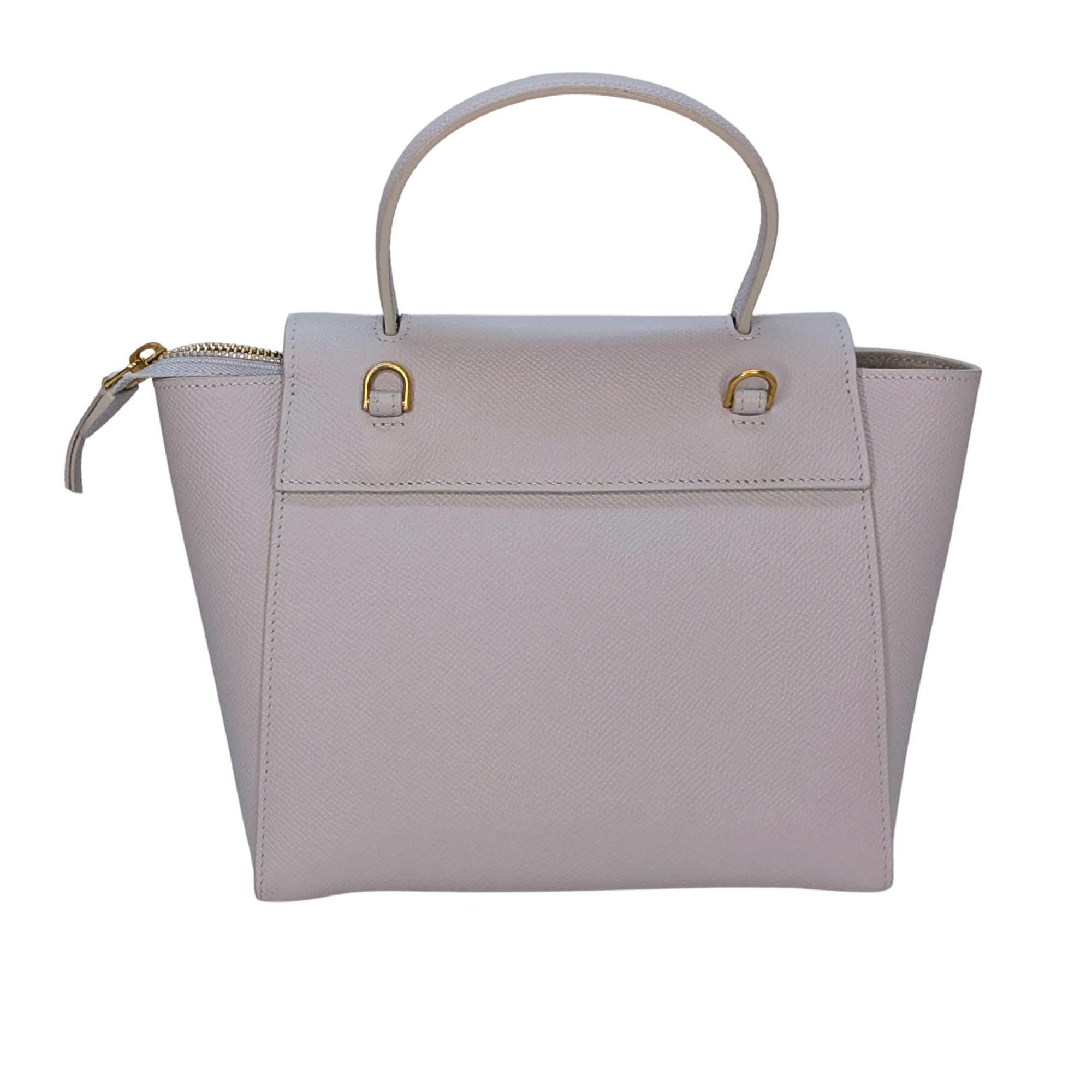 Celine Nano Grained Calfskin Belt Bag Pearl Blue