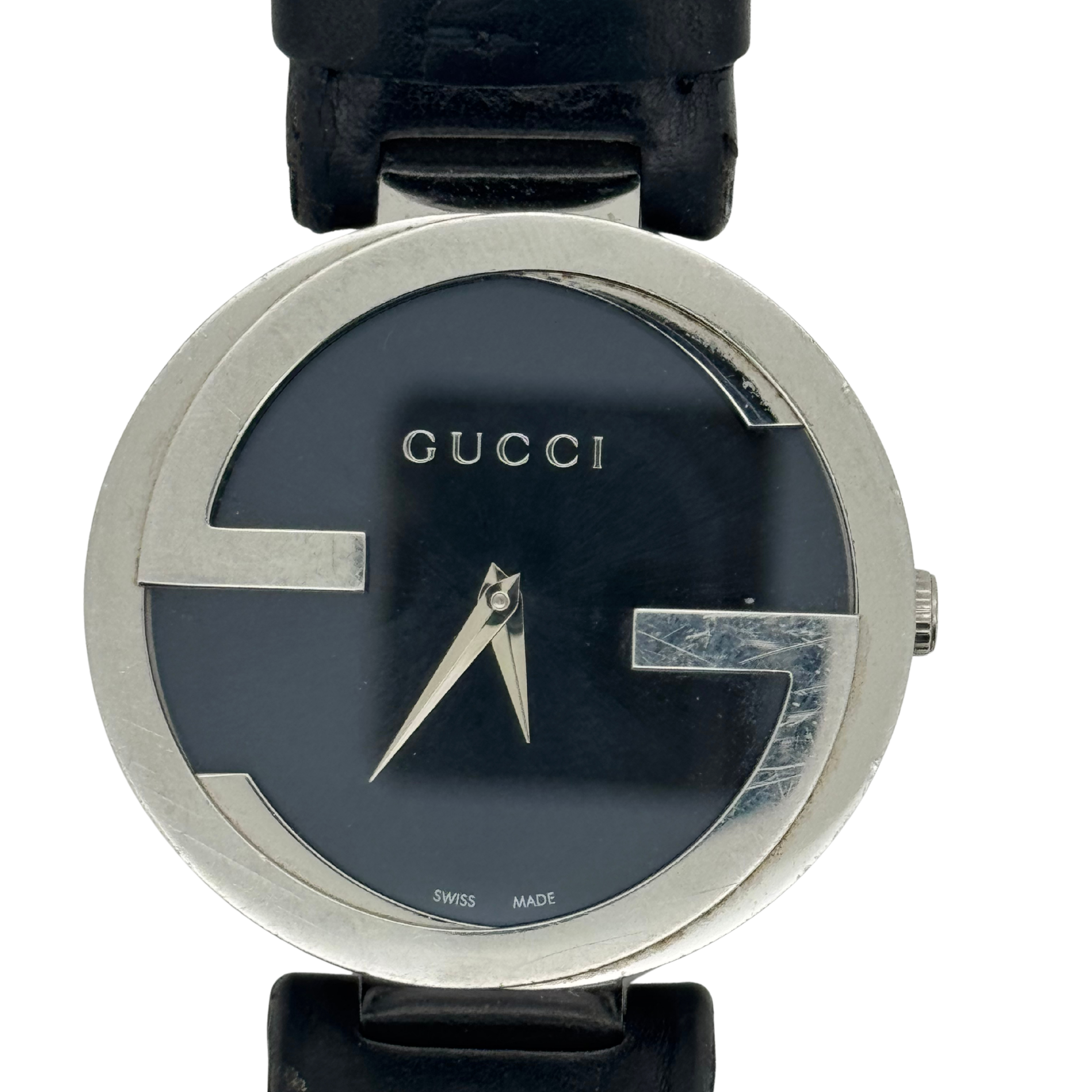 Gucci Interlocking G Logo Watch Stainless Steel Quartz 133.3 - Lost Designer