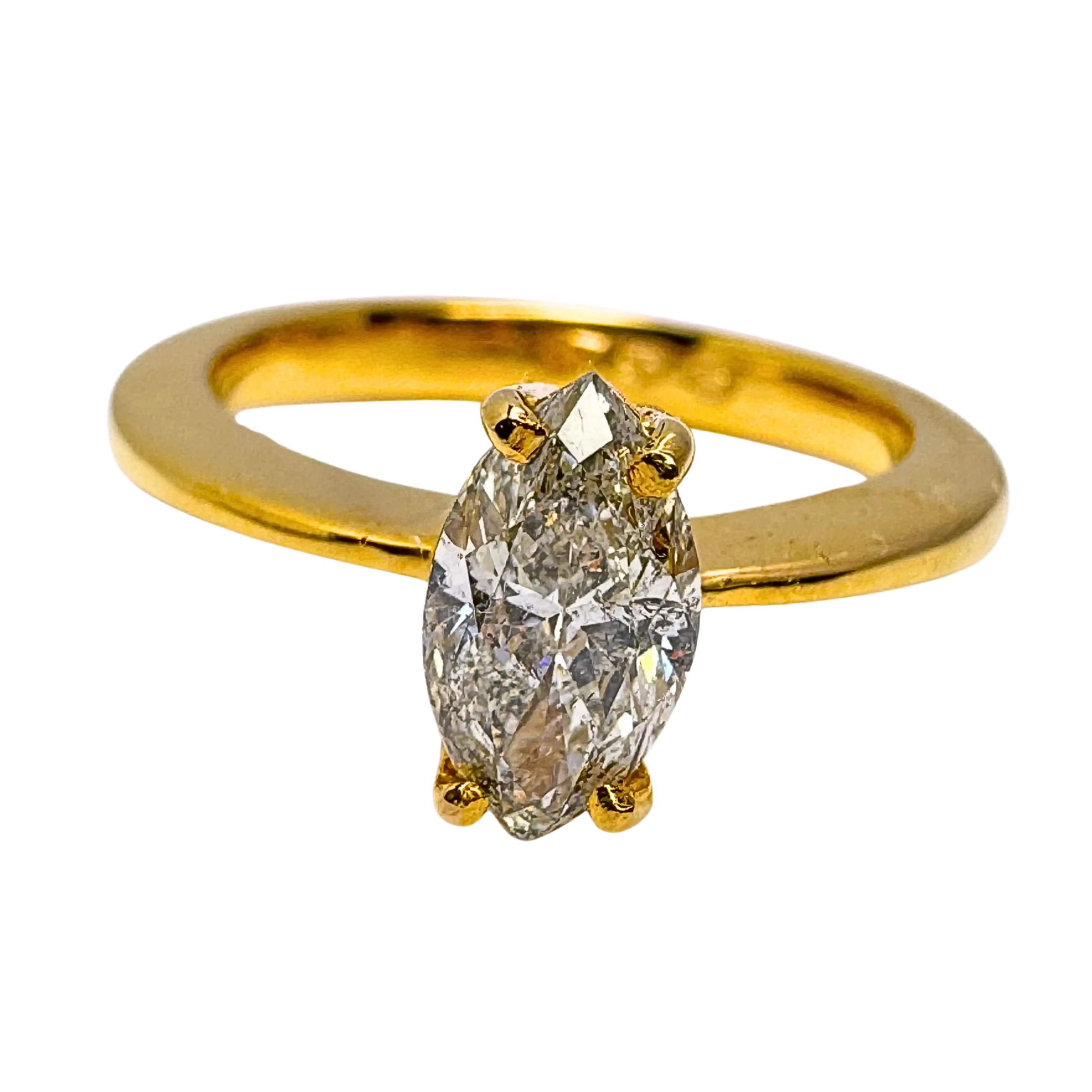diamond, gold ring