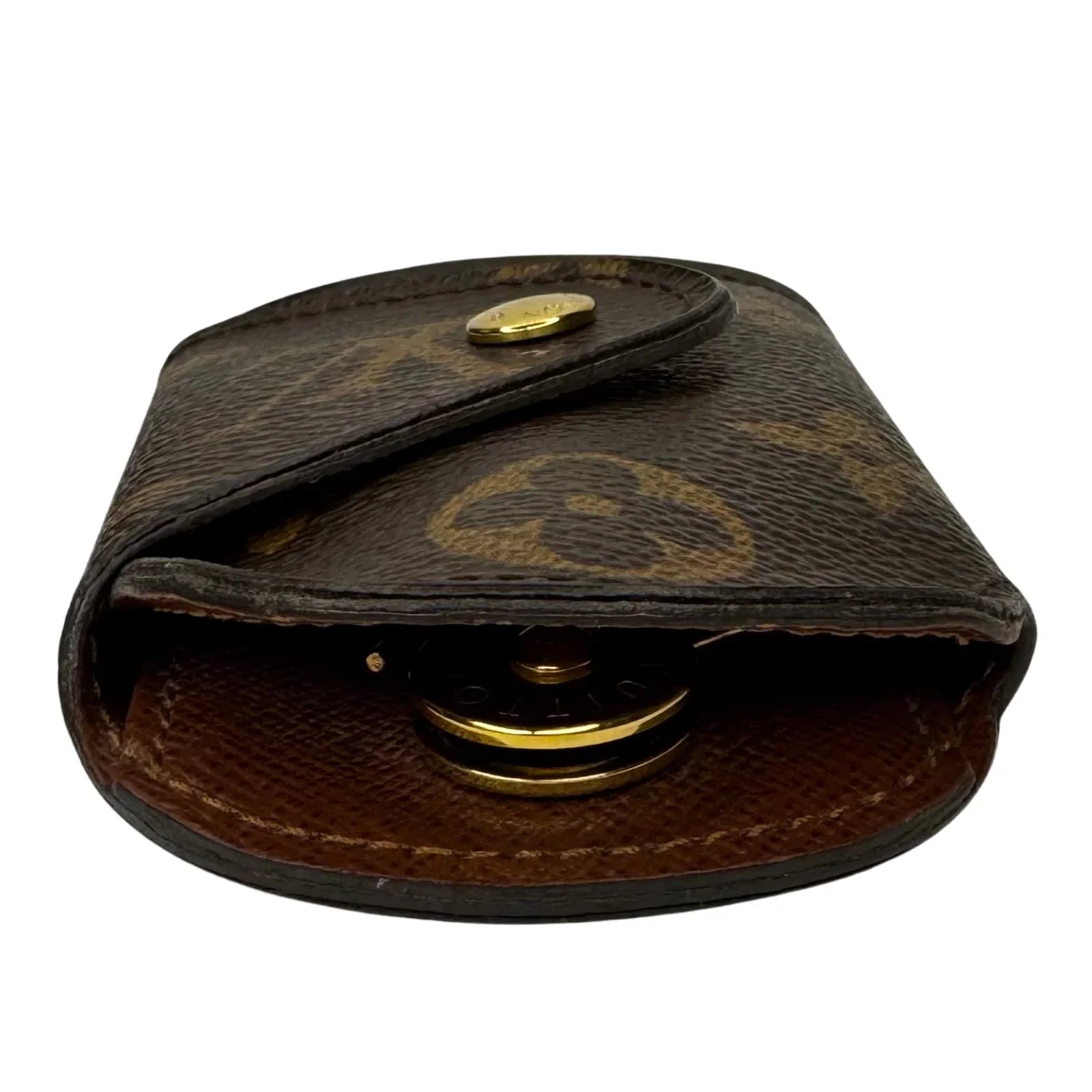 Louis Vuitton Monogram Round Pouch Key Holder GM
