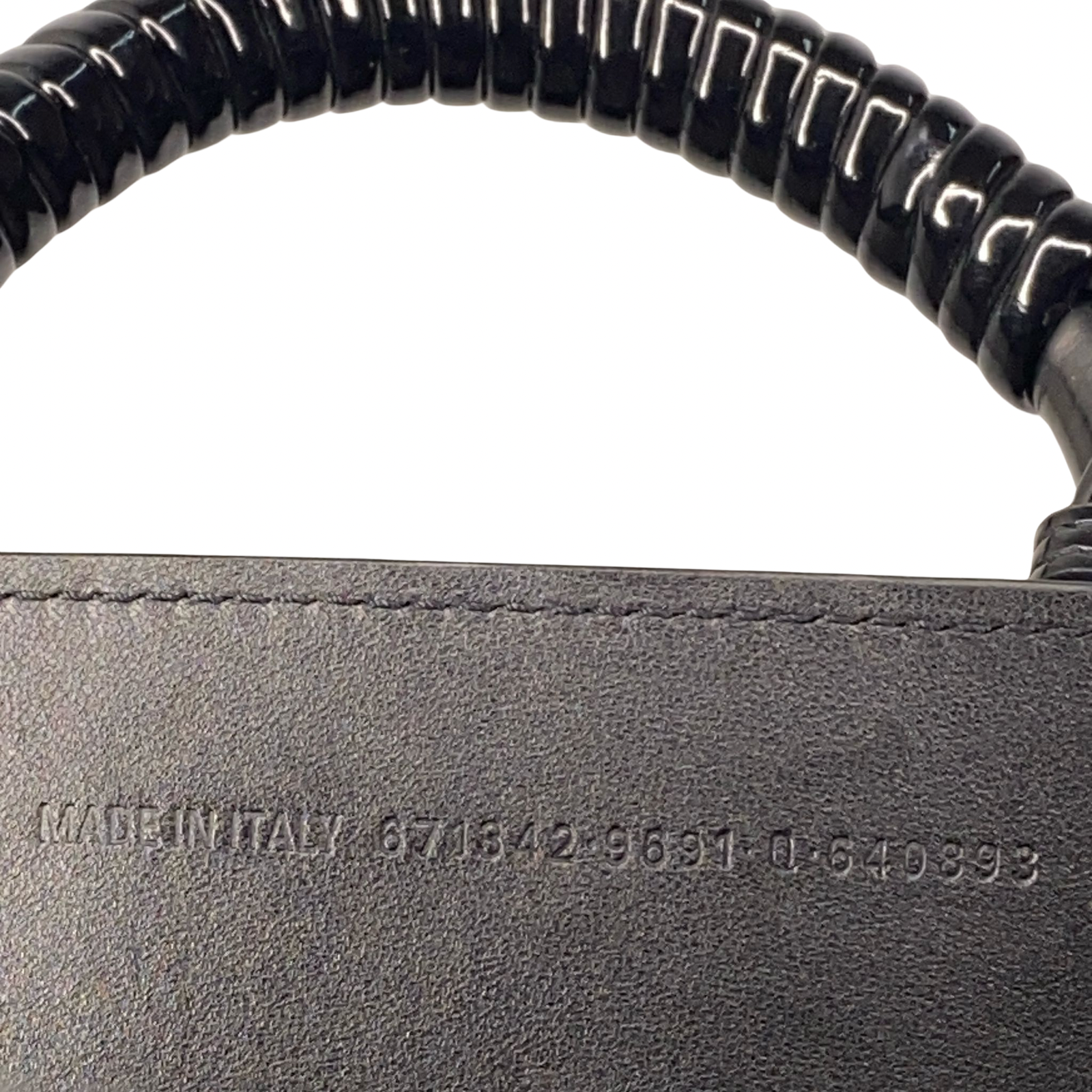 Balenciaga Bistro Panier Vinyl Tote Bag Crossbody Bag