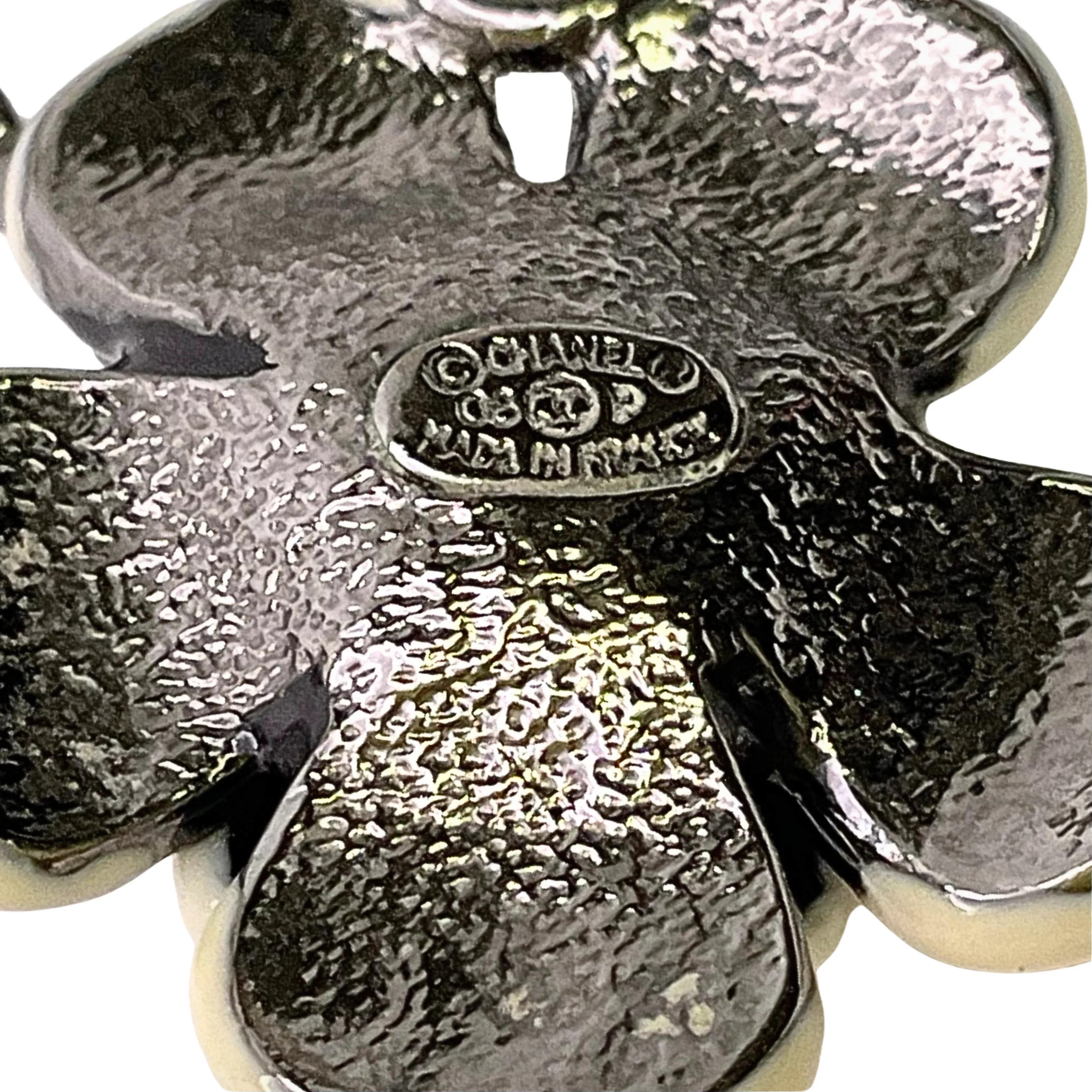 Chanel LadyBug Flower Necklace CC Logo - Lost Designer