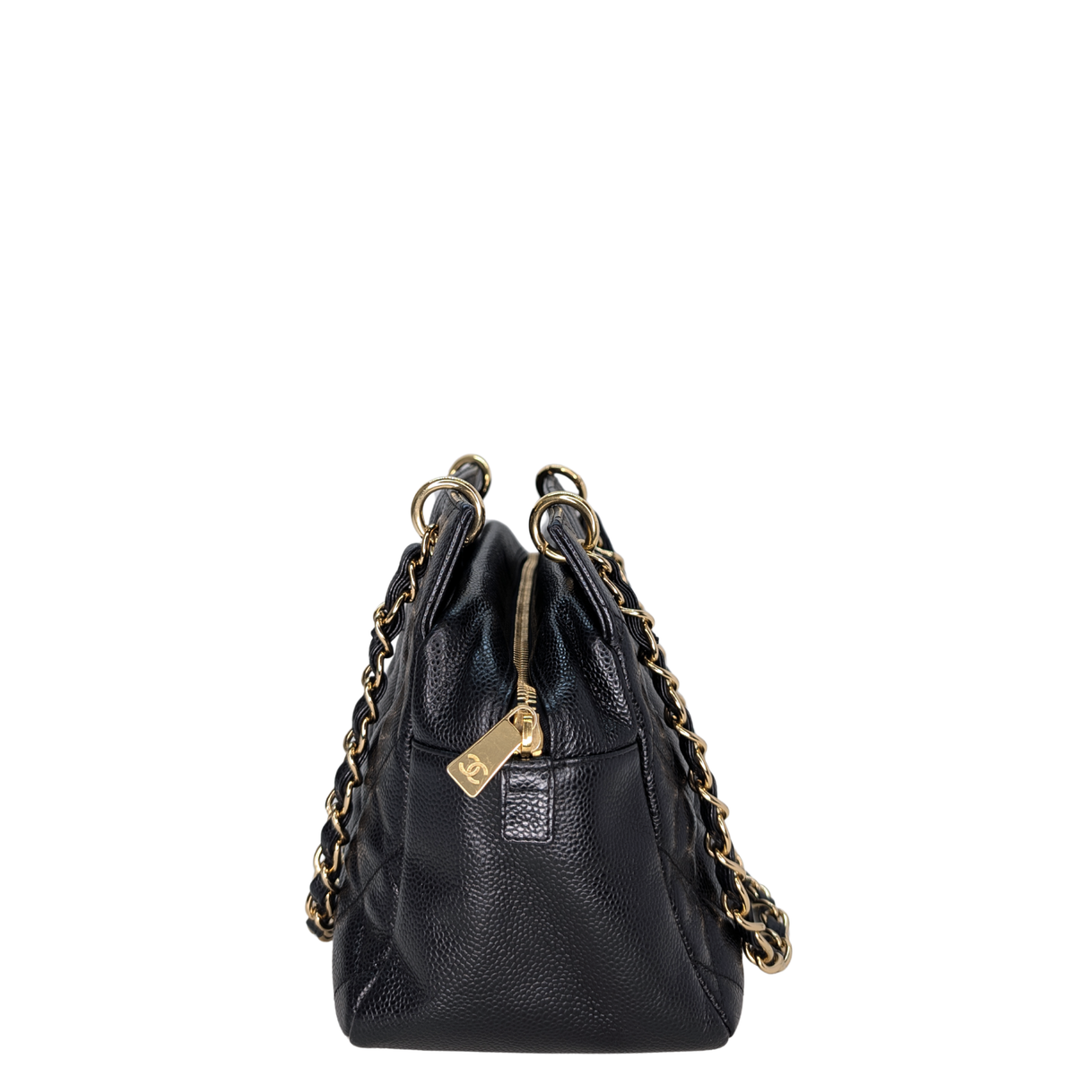 Chanel Shopping Tote Caviar Black