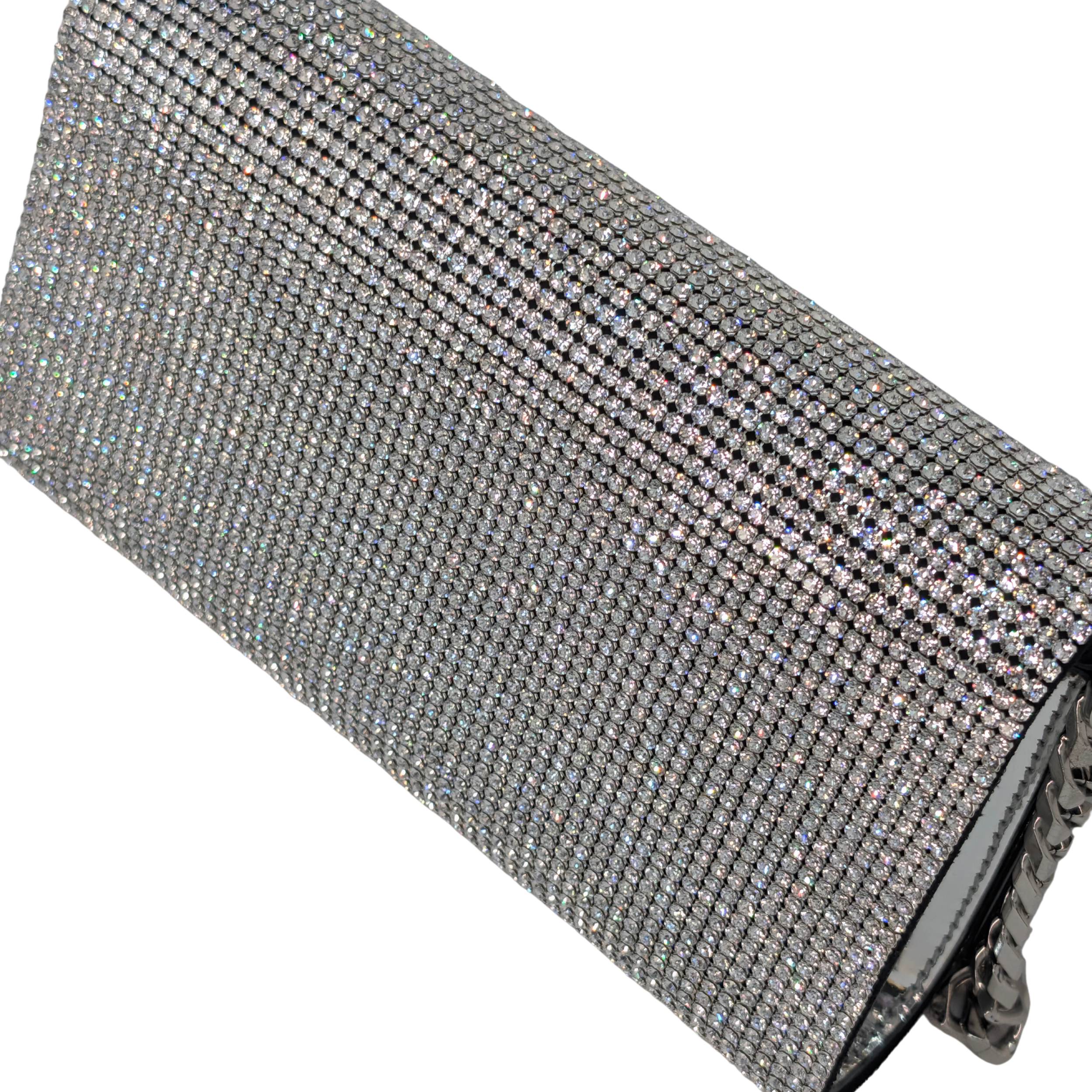 Dolce & Gabbana DG Logo Crystals Embellished Bag