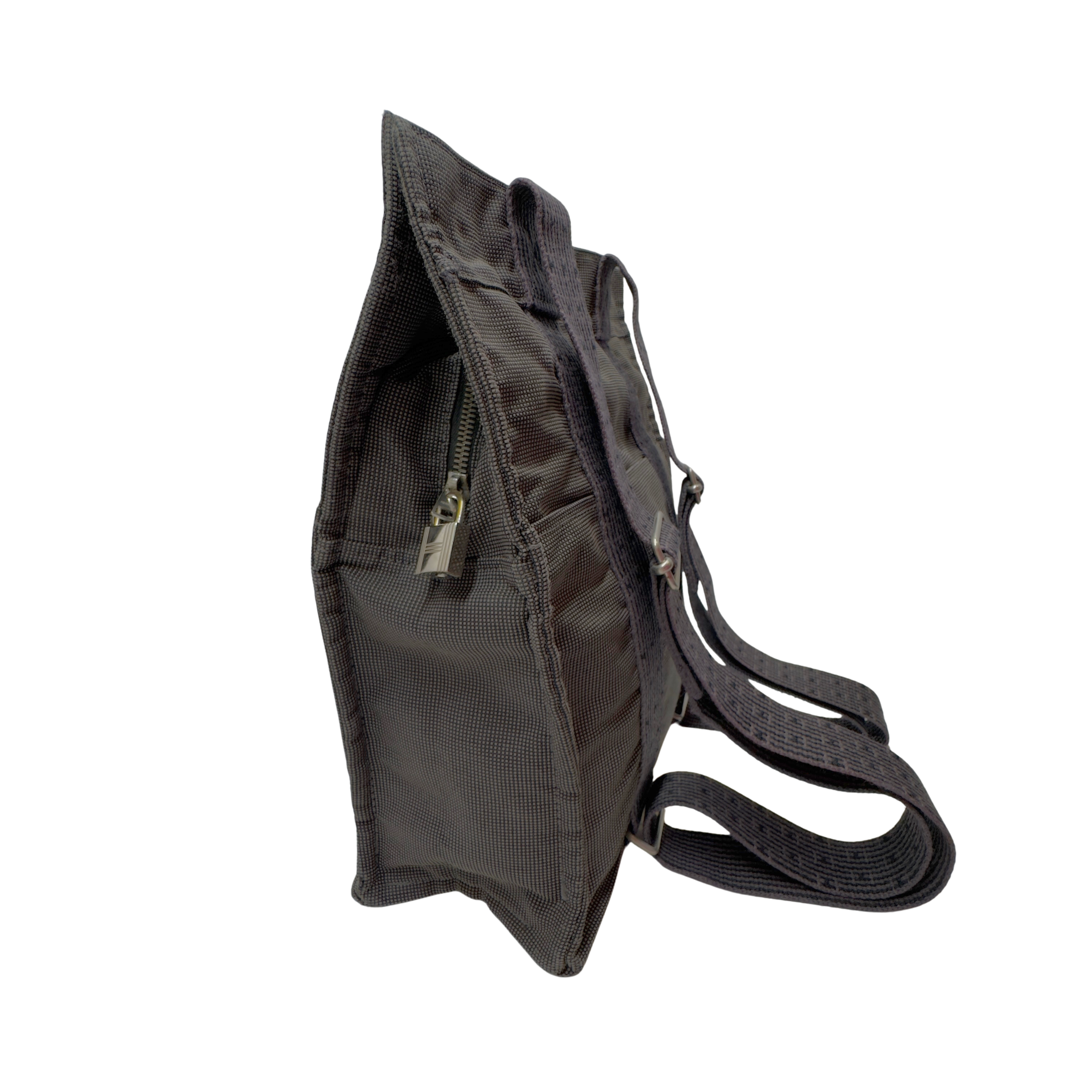 Hermés Herline Backpack Canvas Grey