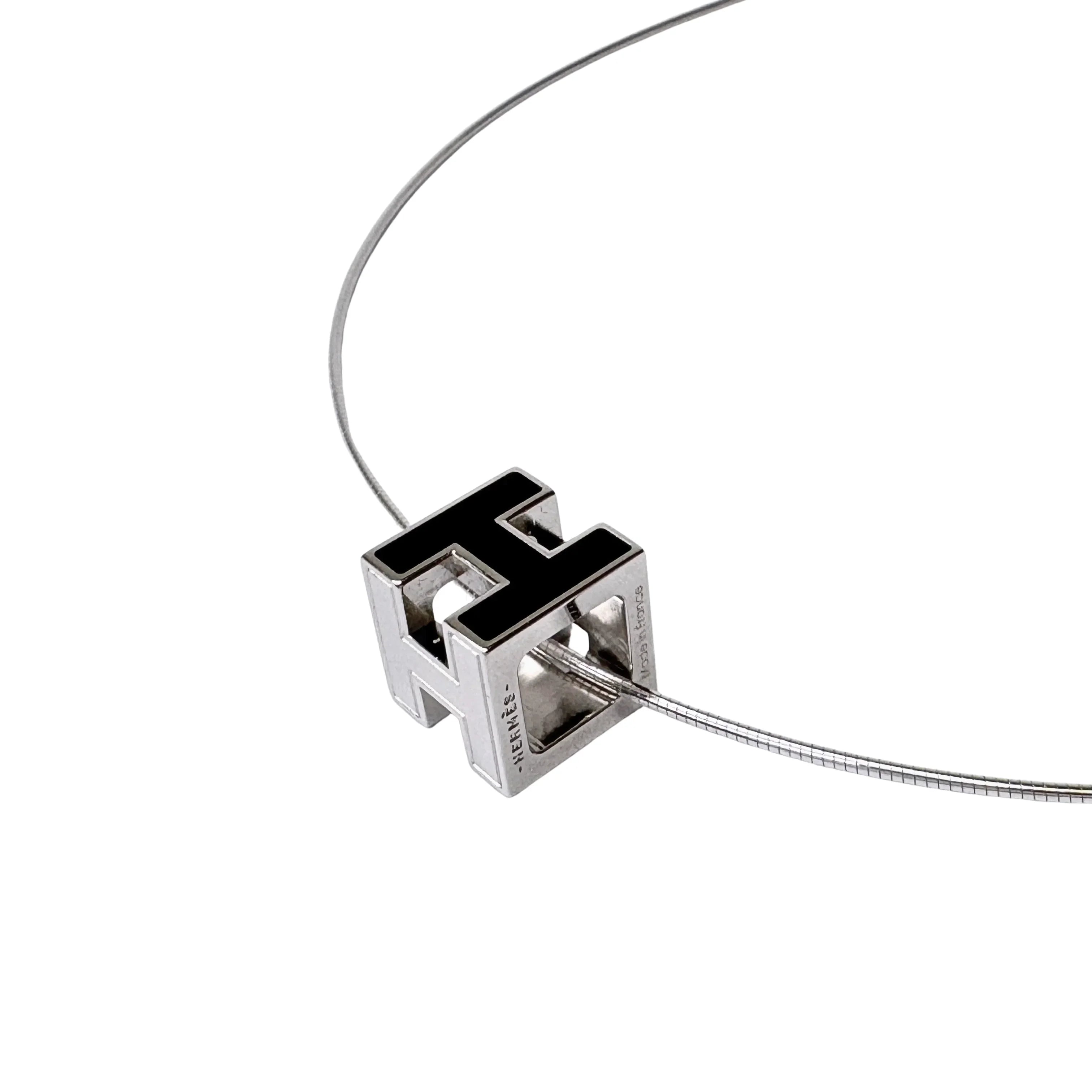 Hermés H Cube Necklace - Lost Designer