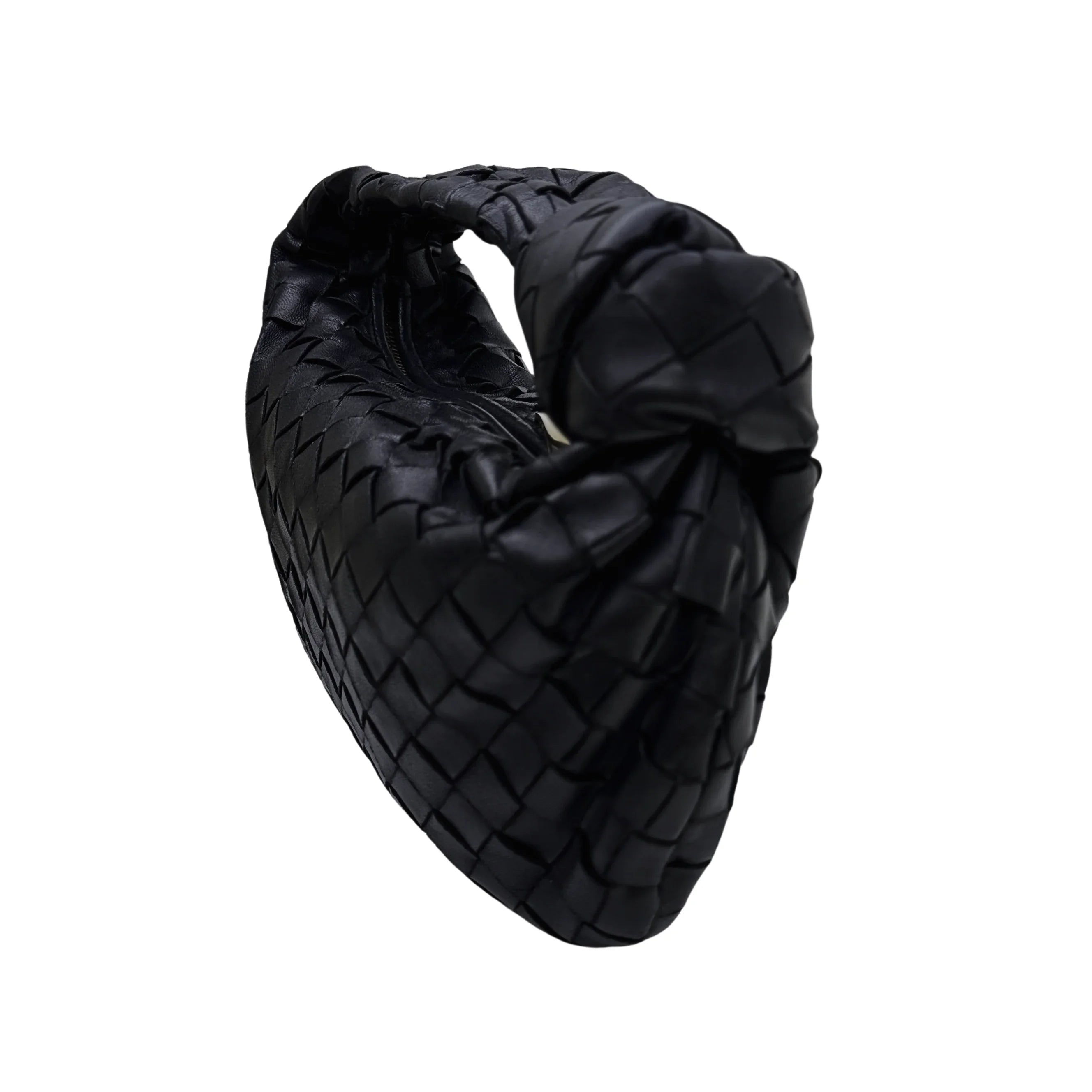 Bottega Veneta Jodie Hand Bag Mini Black - Lost Designer