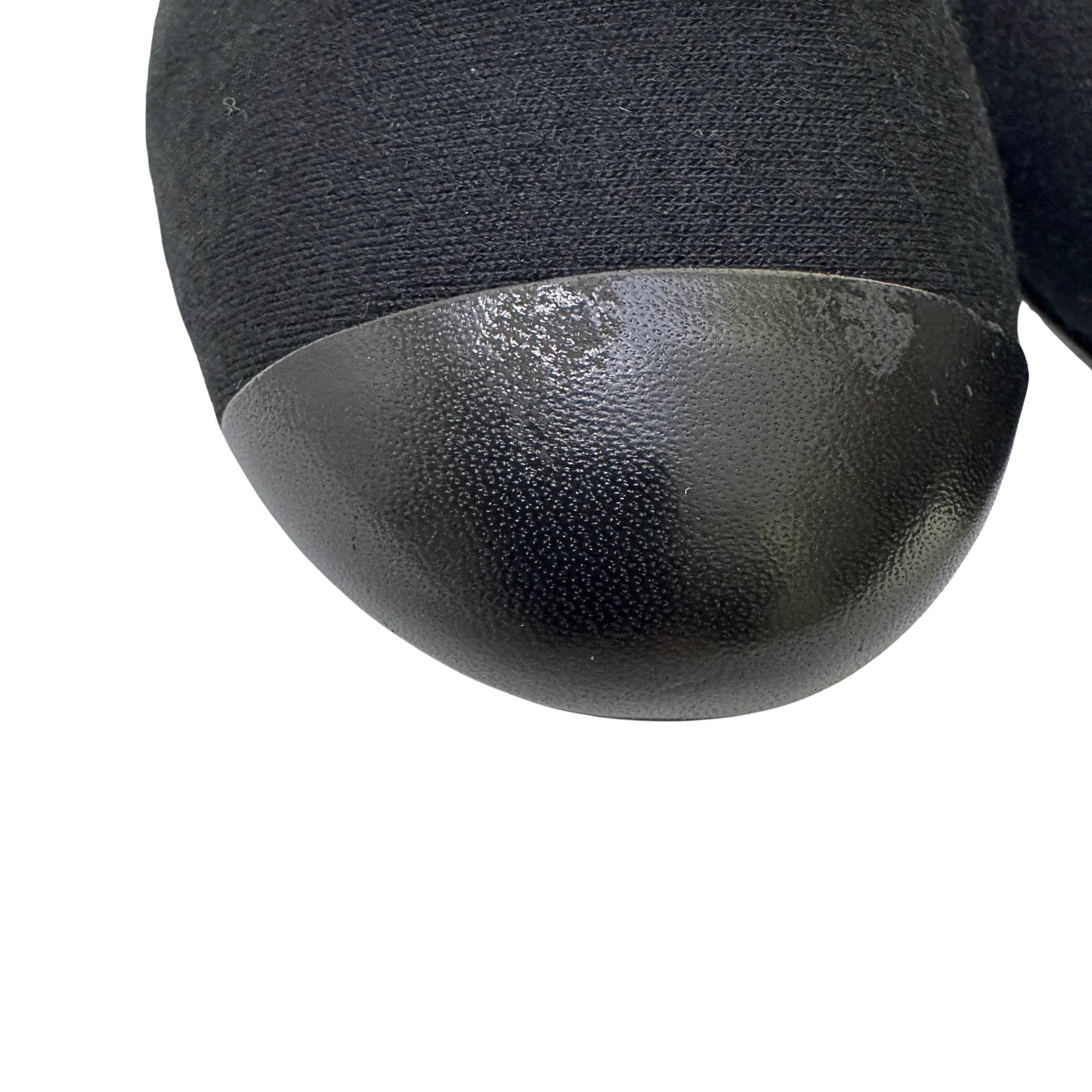 Chanel Ballet Flats Canvas Black 37.5 - Lost Designer