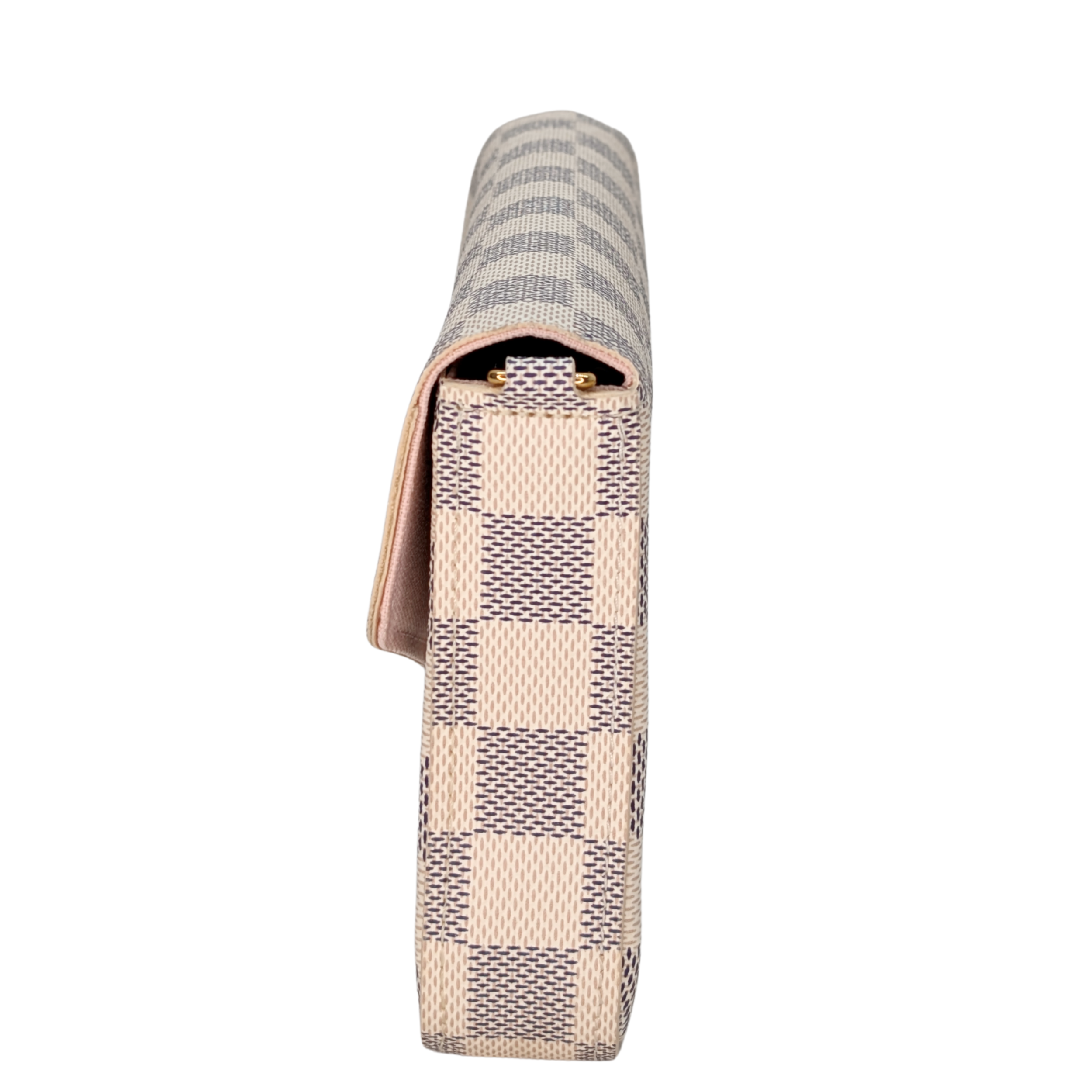 Louis Vuitton Félicie Damier Azur Wallet on Chain