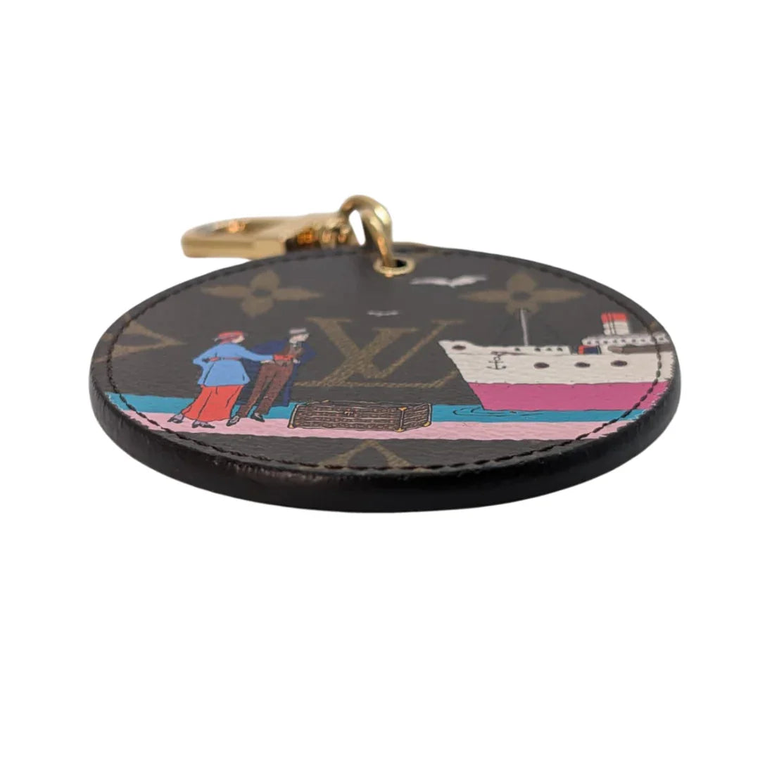 Louis Vuitton Transatlantic Monogram Keychain - Lost Designer