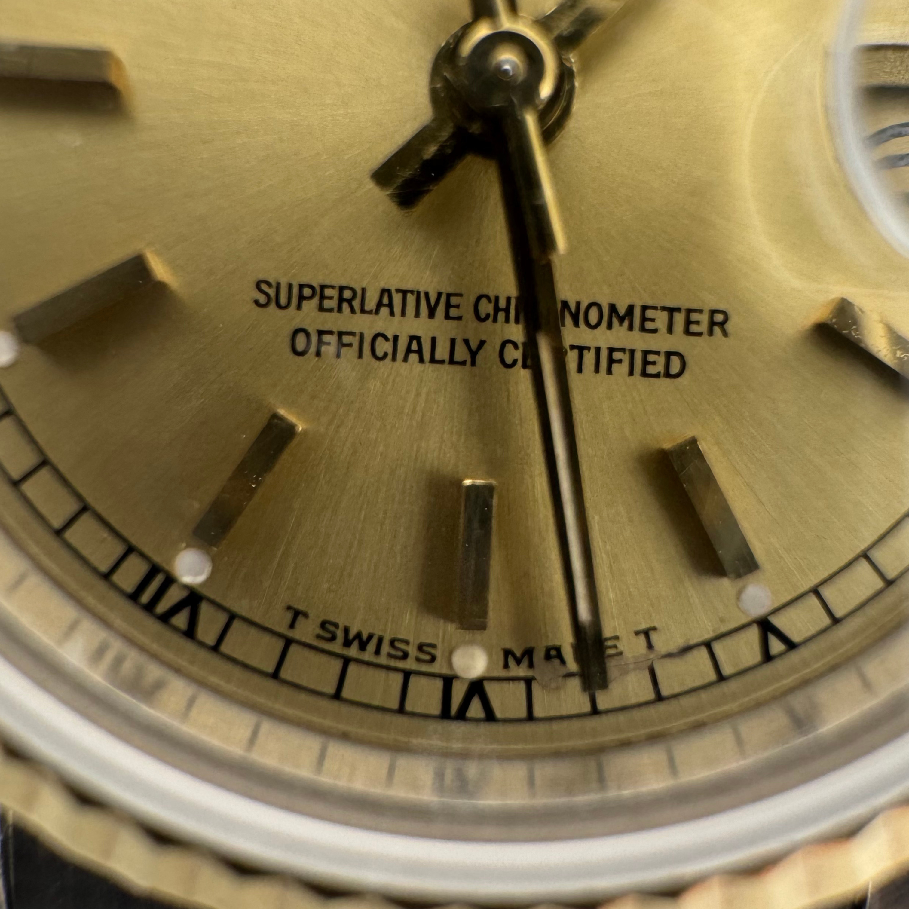 Rolex Datejust 26mm 69173 Two-Tone Champagne Dial 1990 Women's Watch - Lost Designer