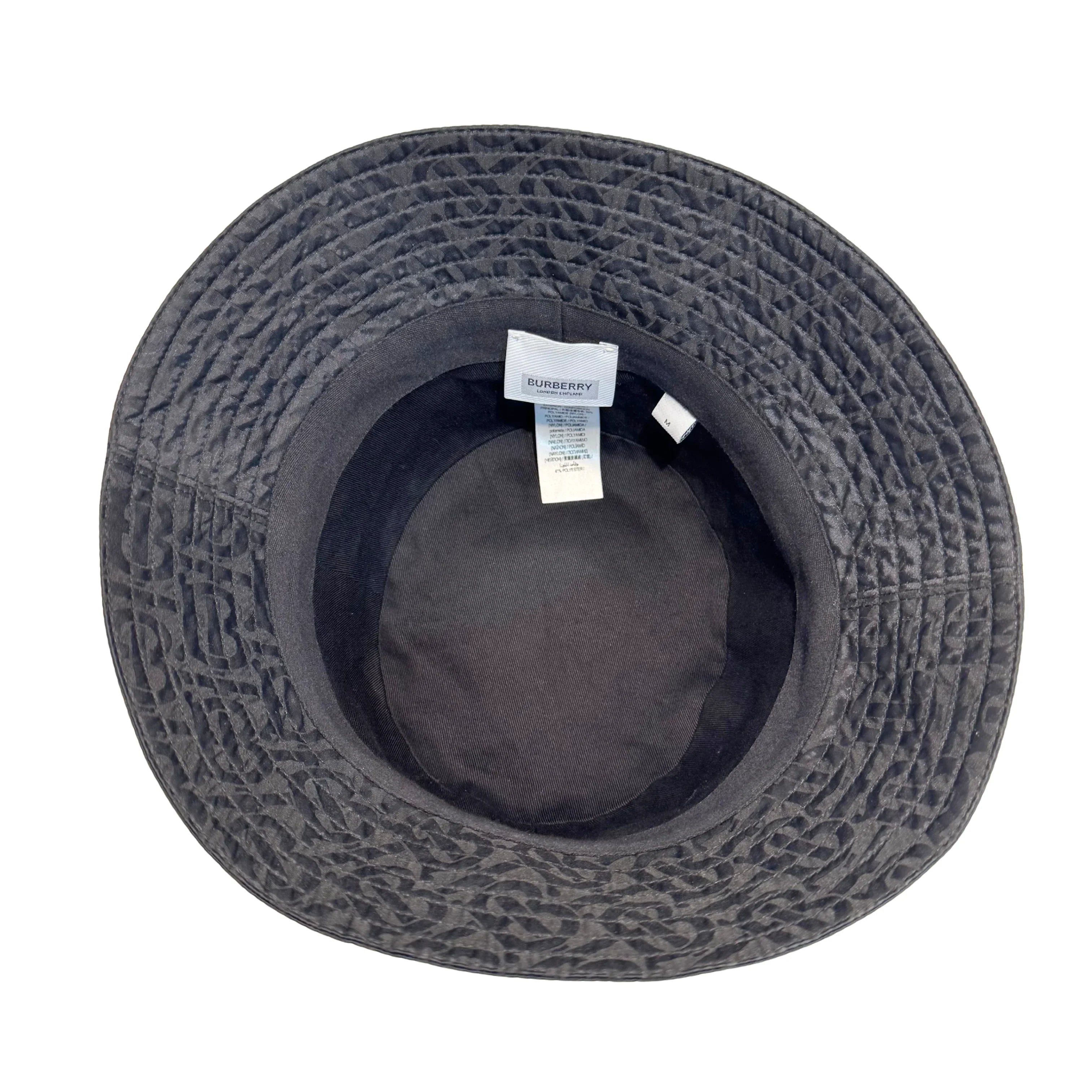 Burberry Bucket Hat Black Medium - Lost Designer