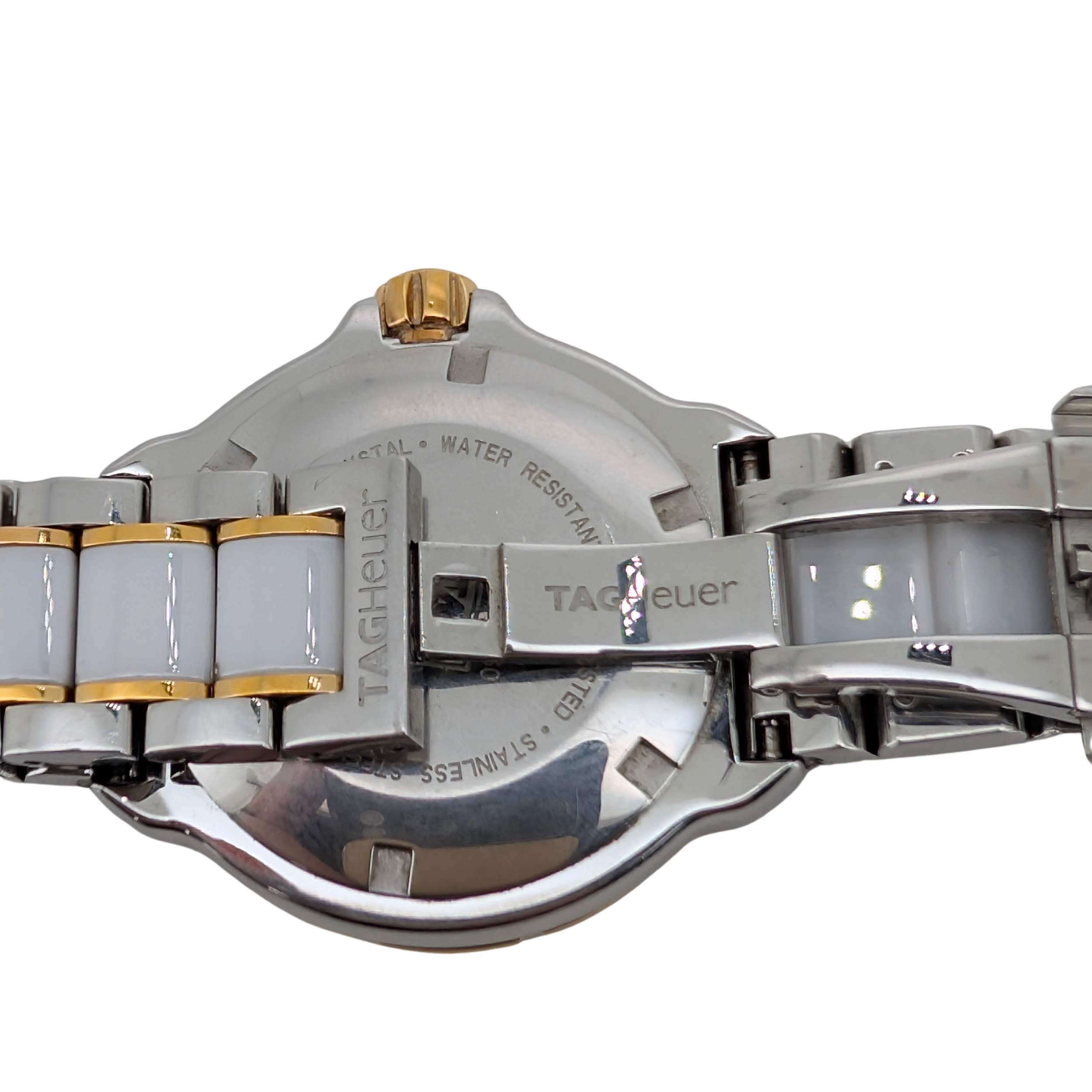 TAG Heuer Formula 1 Ceramic Diamond Watch WAH1221 White 37mm