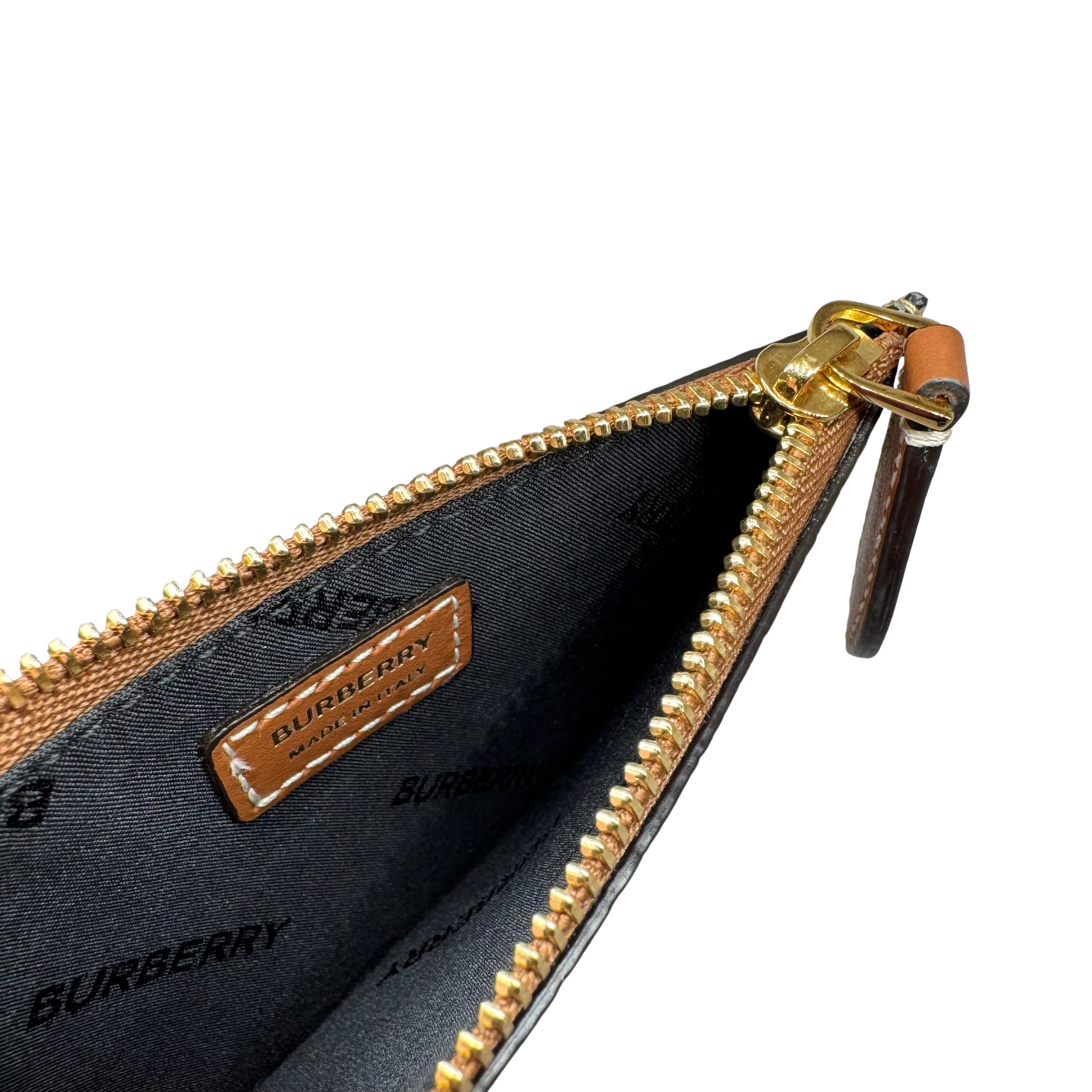 Burberry Check Strap Coin Case