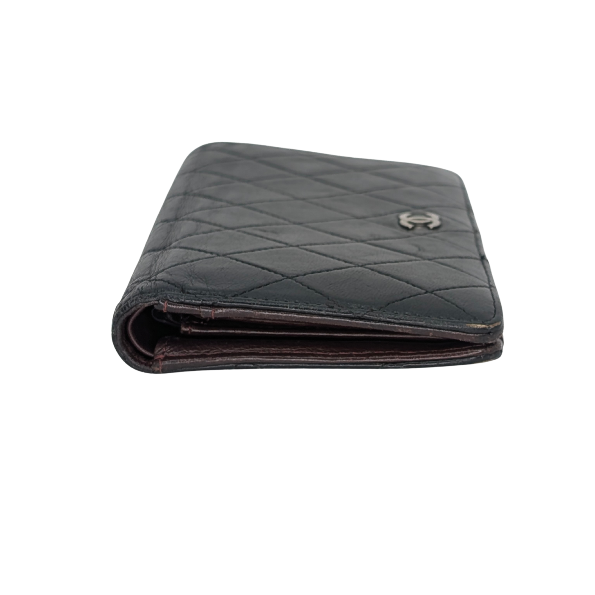 Chanel Lambskin Leather Wallet Black