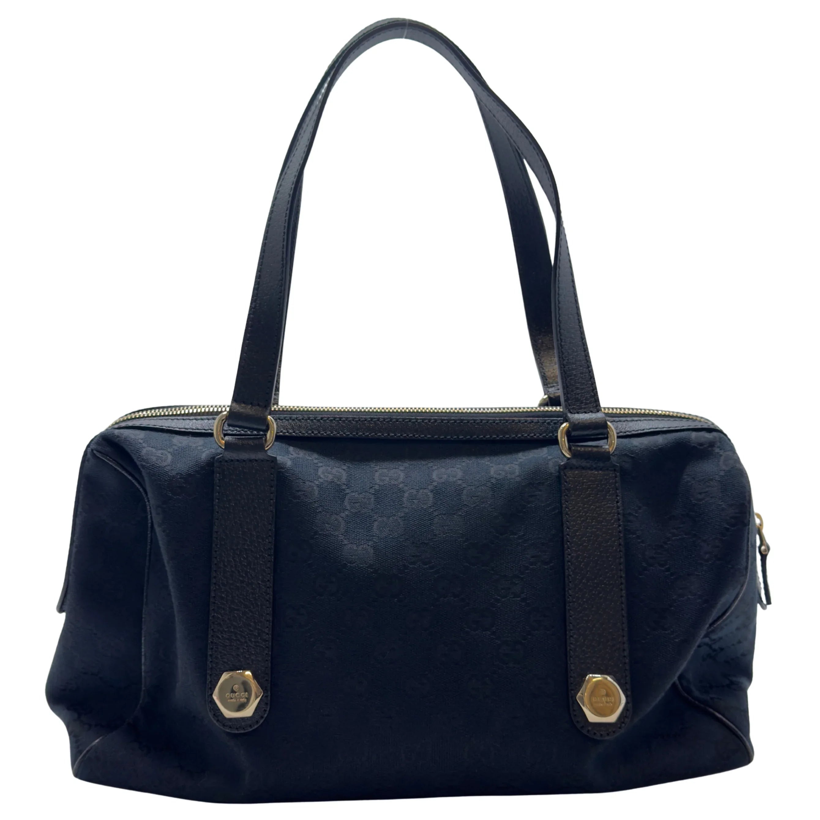 Gucci Boston Bag GG Supreme Black - Lost Designer