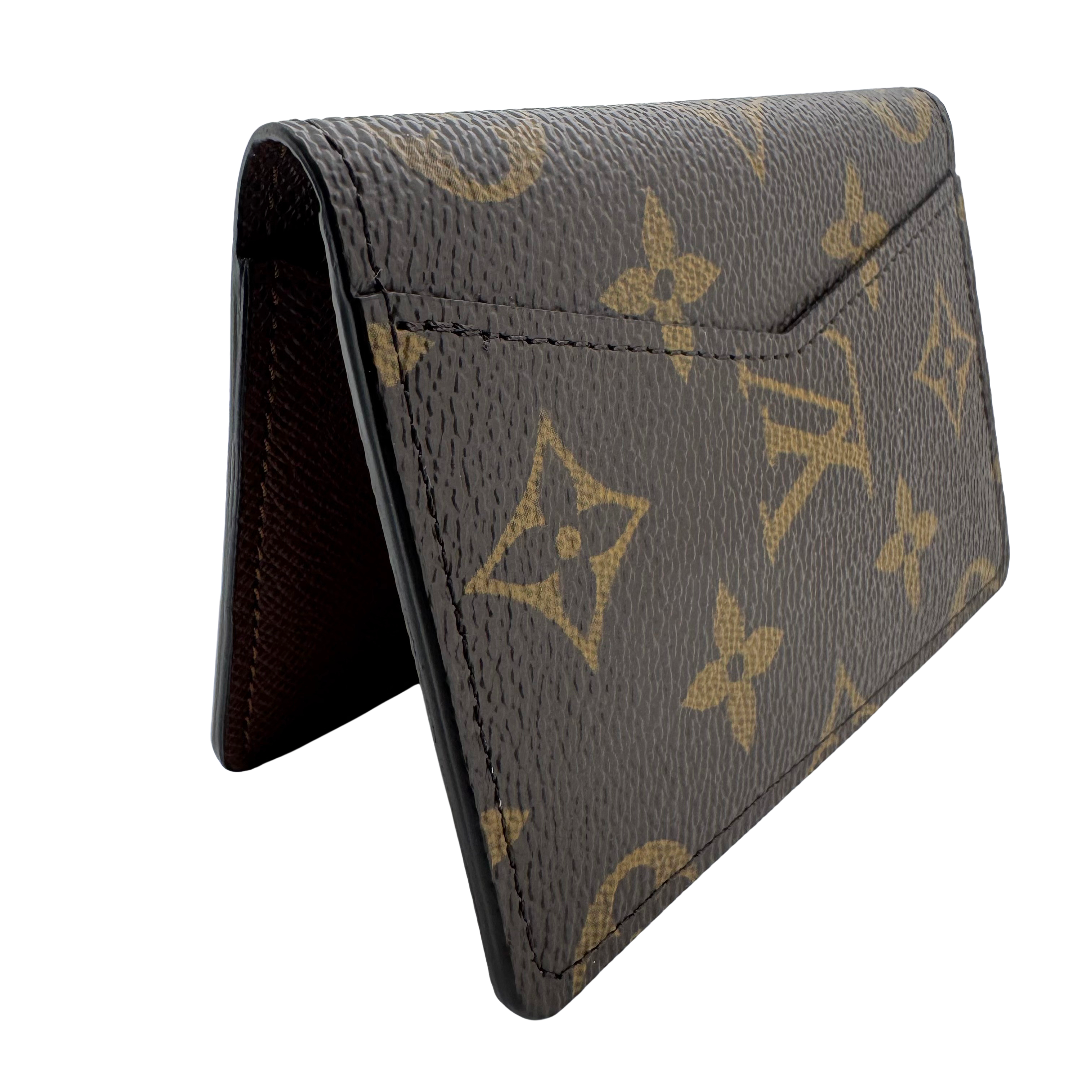 Louis Vuitton Pocket Organiser Card Holder Wallet Monogram