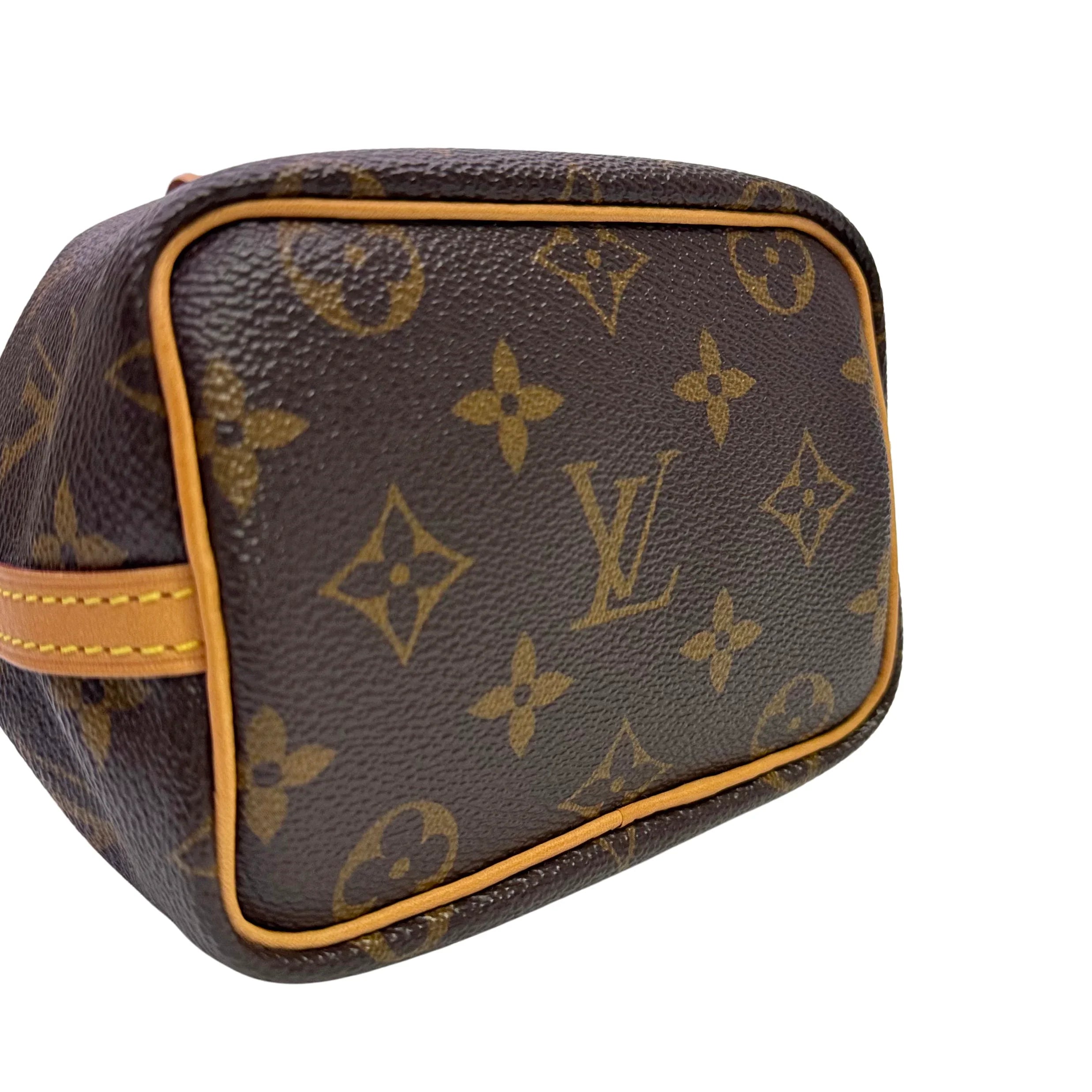 Louis Vuitton Nano Noè Shoulder Bag Monogram - Lost Designer