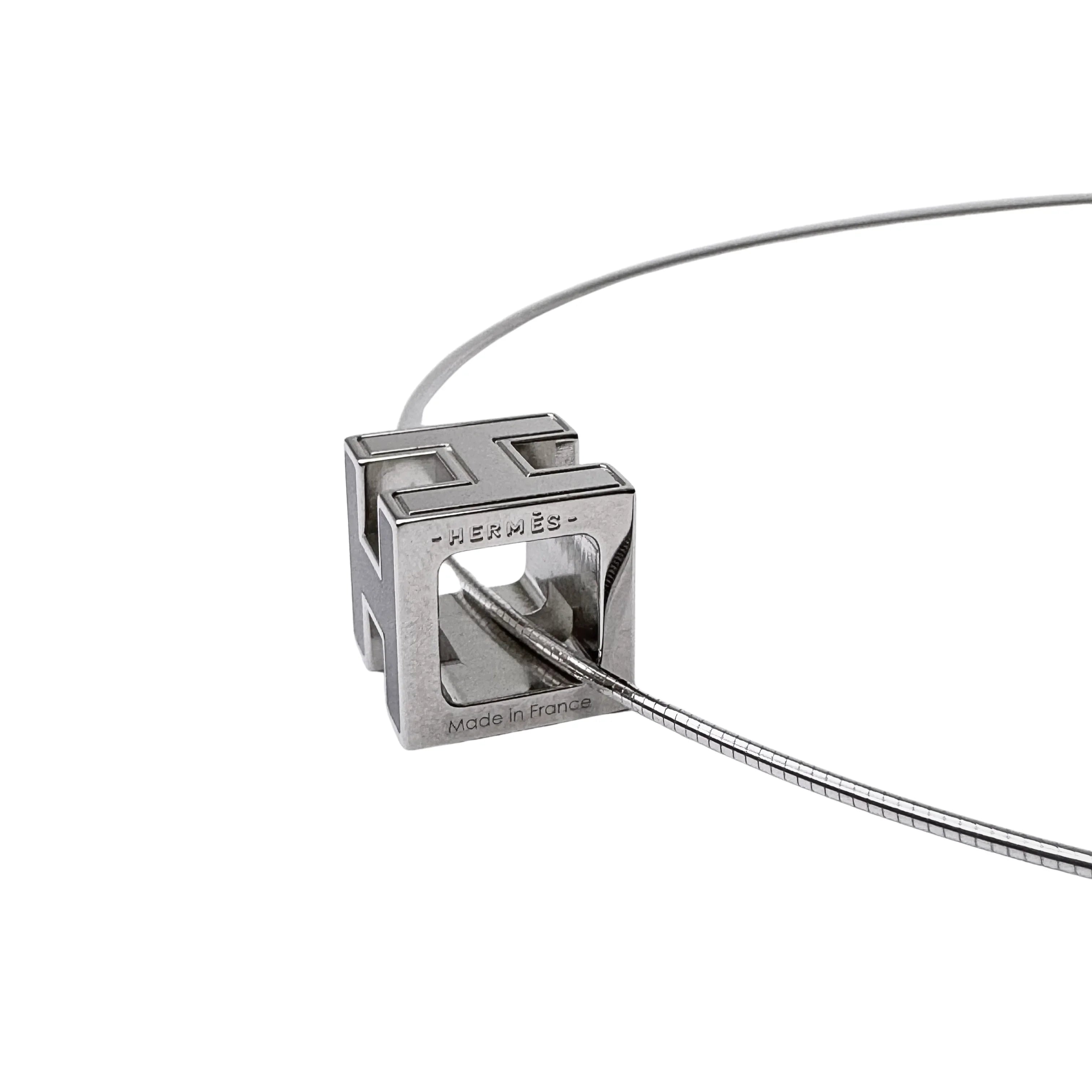 Hermés H Cube Necklace - Lost Designer