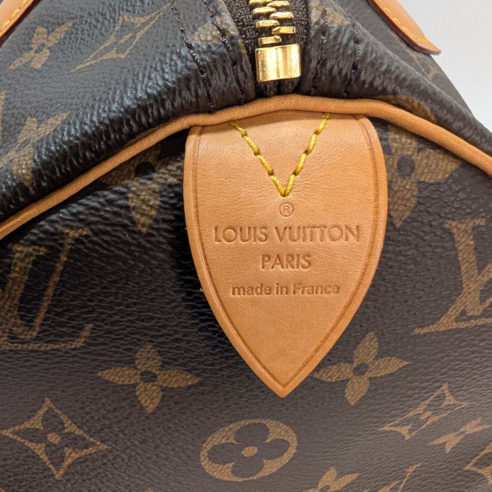 Louis Vuitton Speedy Bandoulière 30 Handbag Brown