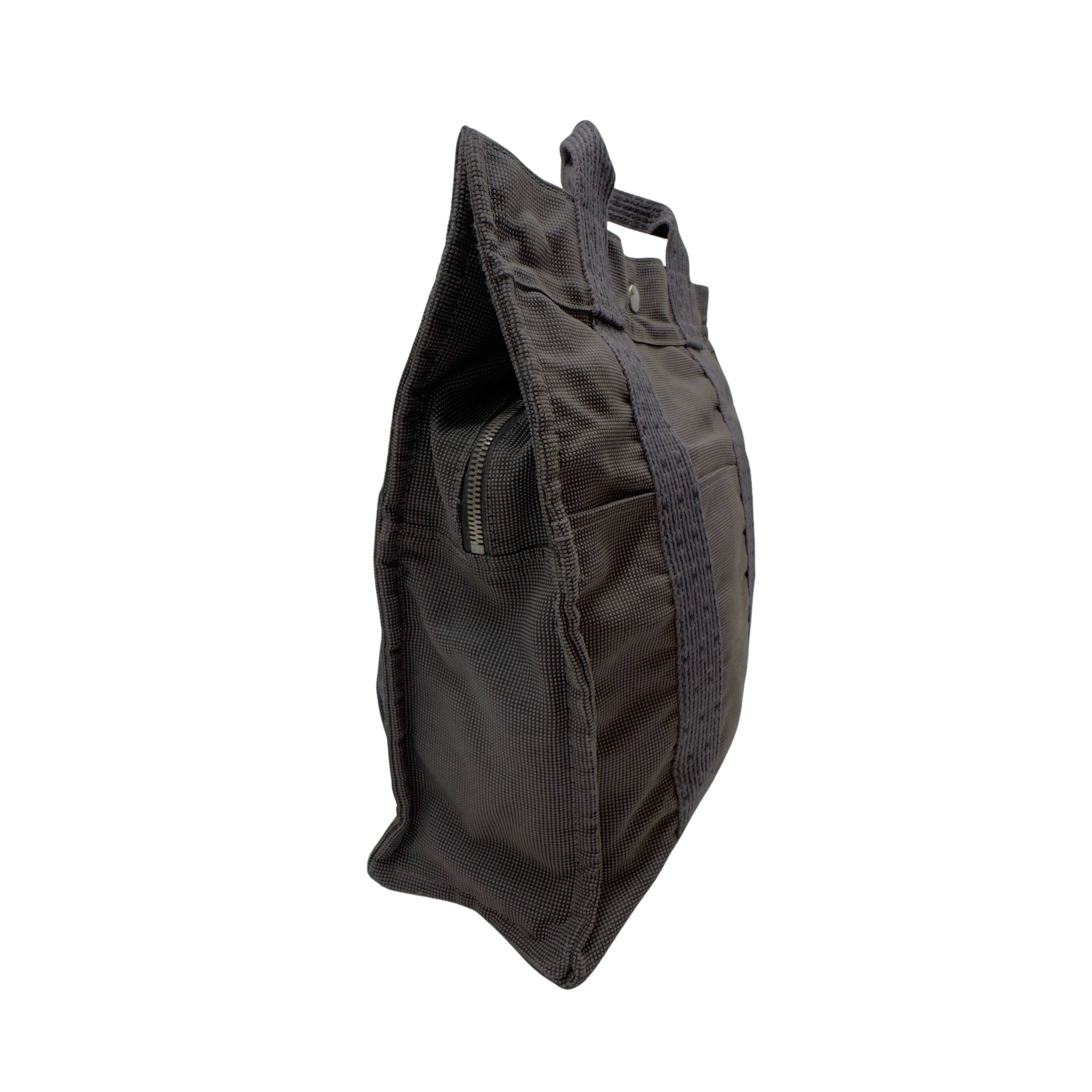 Hermés Herline Backpack Canvas Grey