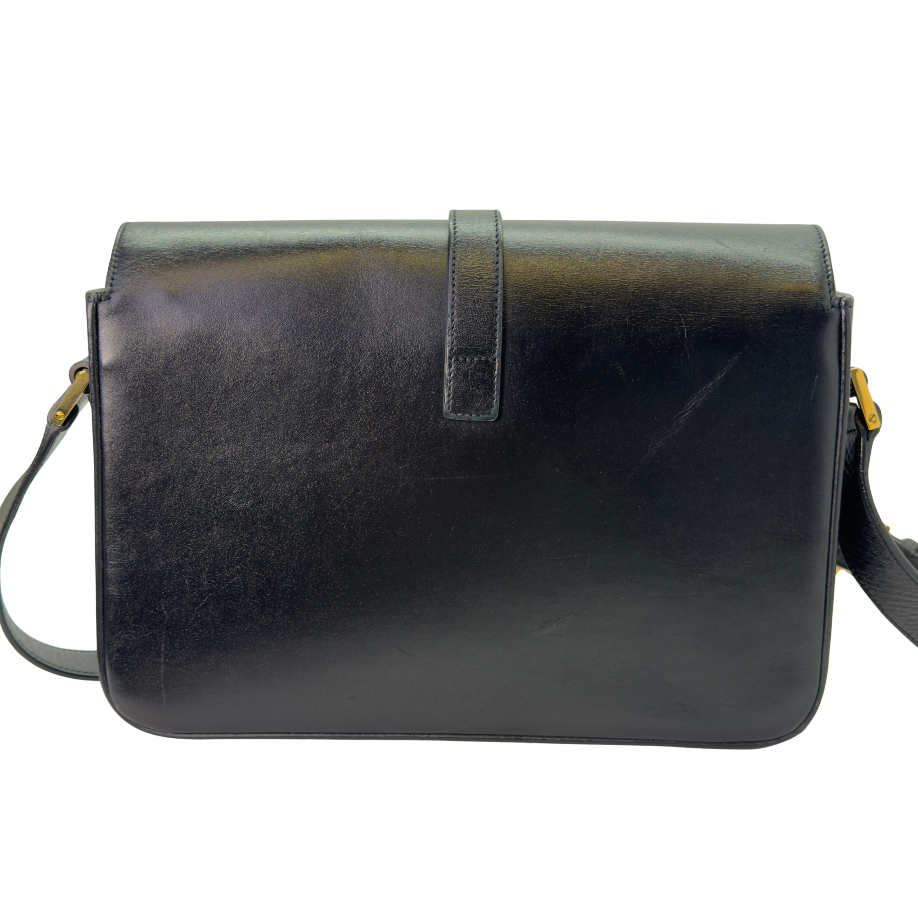 Saint Laurent Medium Classic Monogram Universite Bag Black