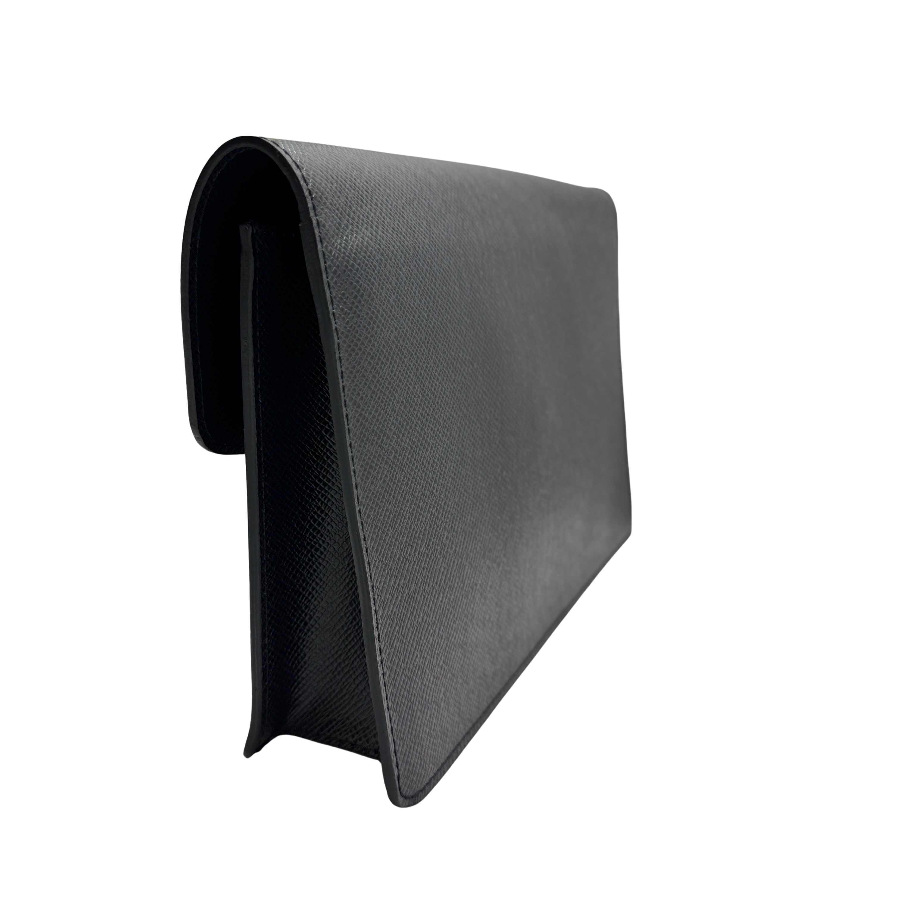 Louis Vuitton Taiga Pochette Belaia Ardoise Clutch Bag Black