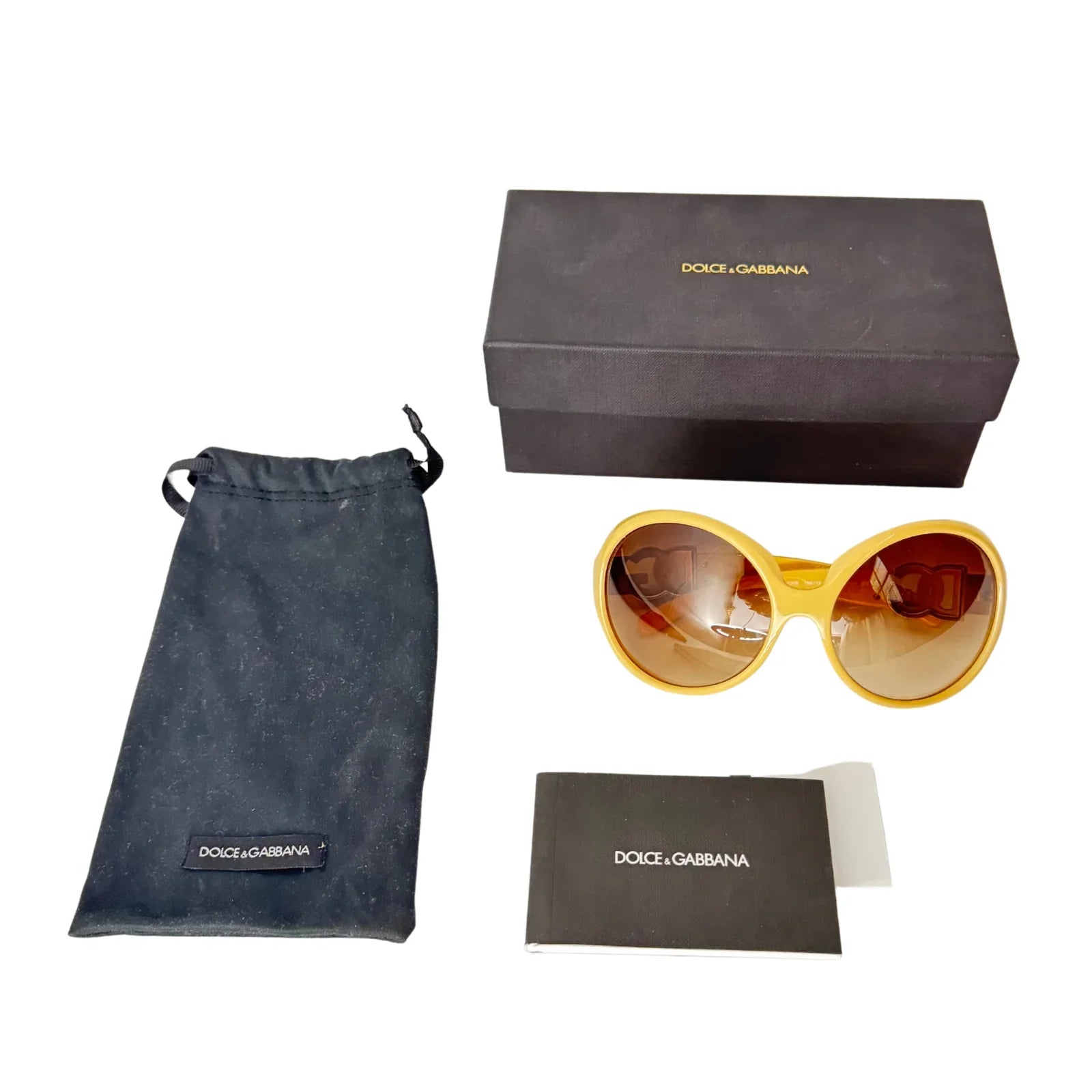 DOLCE & GABBANA 6030B Crystal Beige Gradient Sunglasses