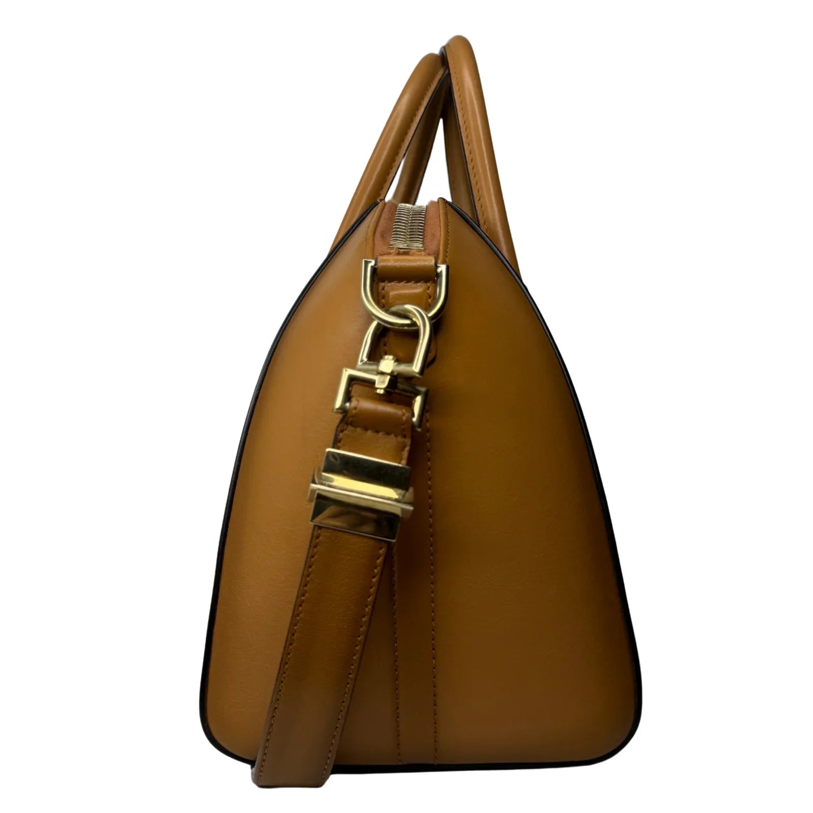 Givenchy Small Antigona Calfskin in Deep Brown Crossbody Bag