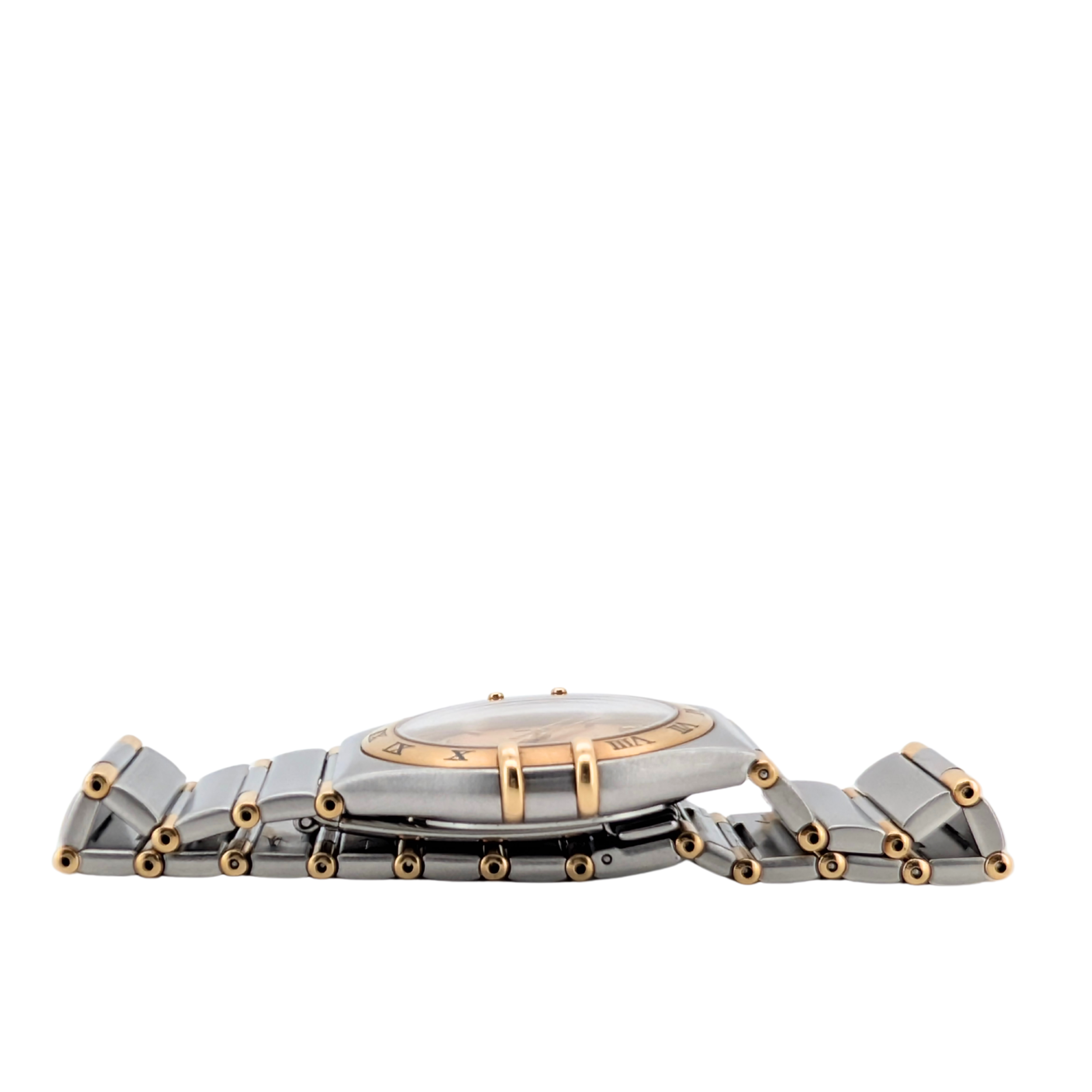 Omega Constellation Quartz 18k Solid Gold Bezel 396.1201