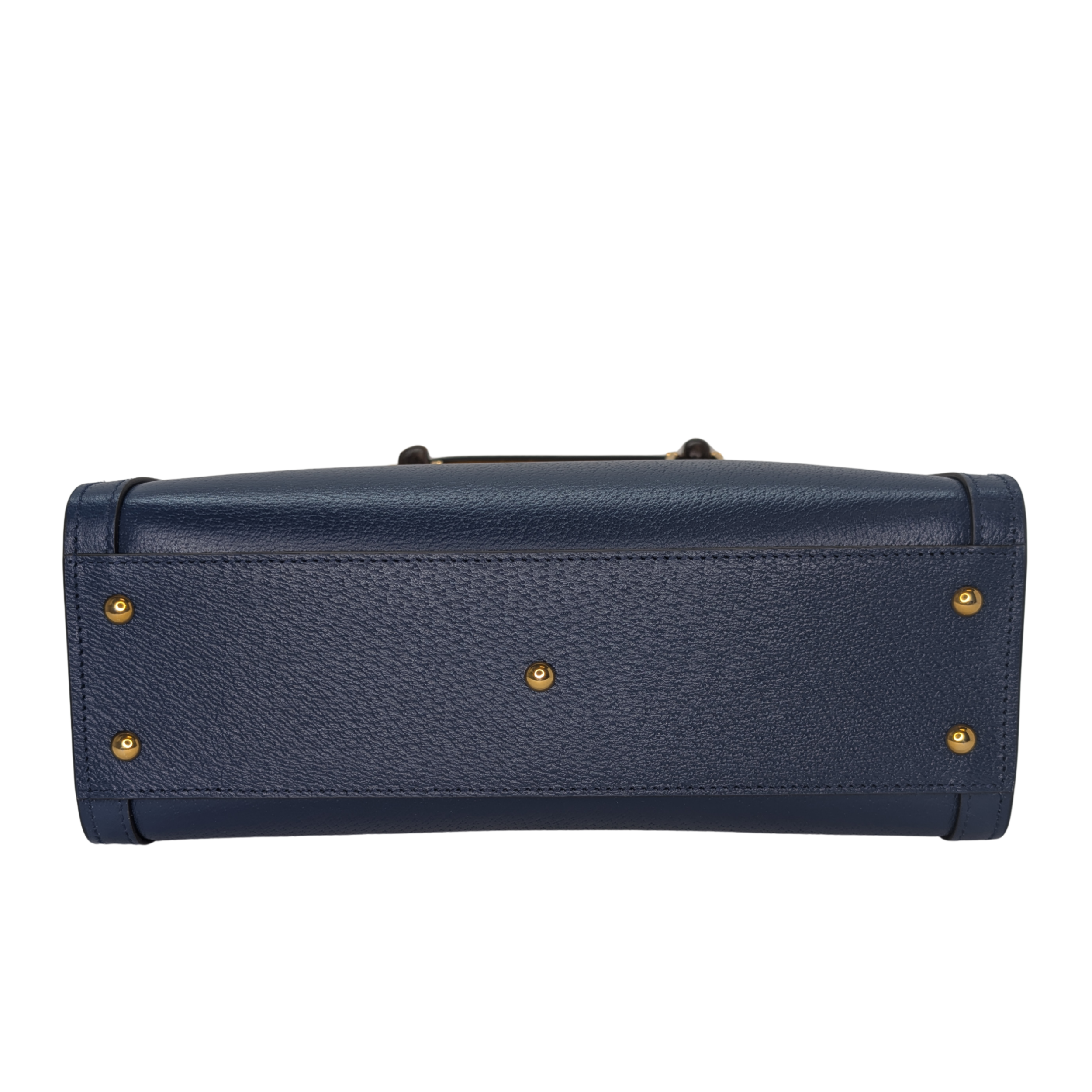 Gucci Calfskin Small Diana Tote Royal Crop Blue Bag