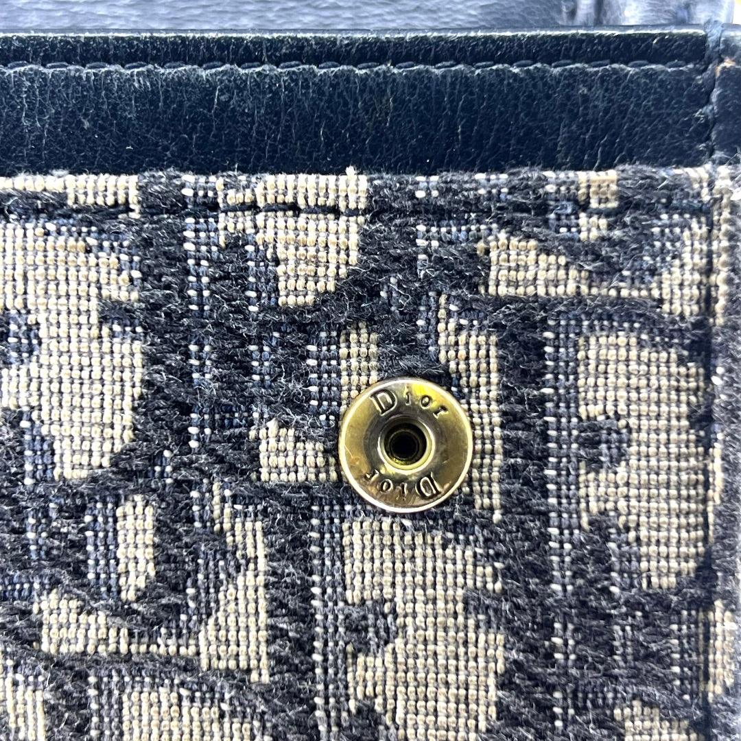 Dior Saddle Wallet on Chain Oblique Jacquard Crossbody Bag