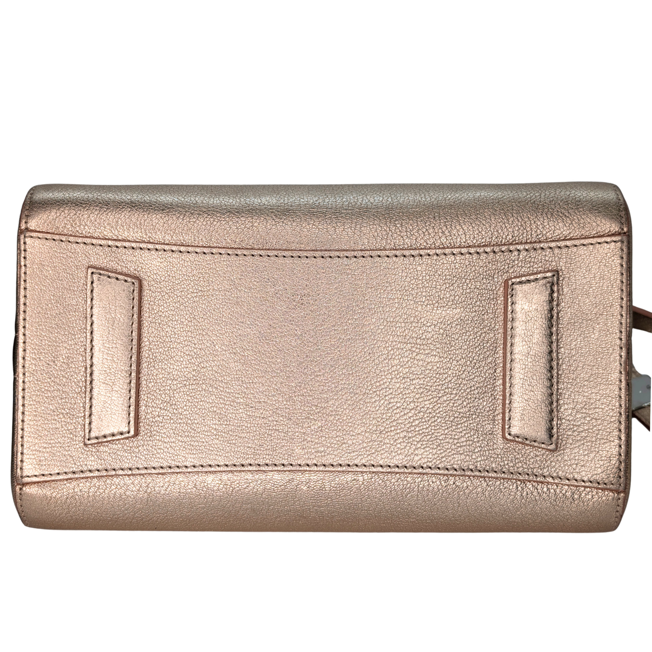 Givenchy Antigona Small Sugar Goatskin Metalic Pink Bag