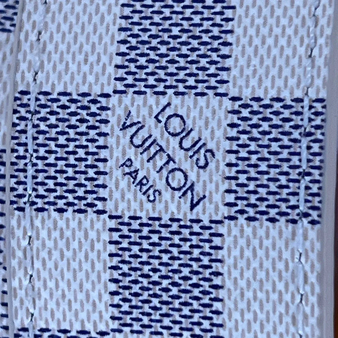 Louis Vuitton Damier Azur LV Initiales 30mm Reversible Belt