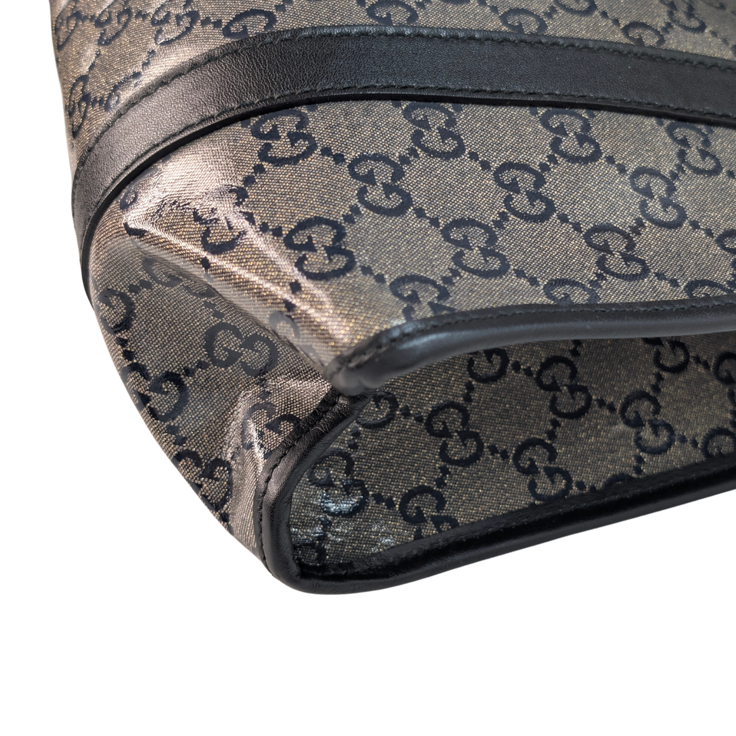 Gucci Crystal Joy Medium Shoulder Bag Metallic