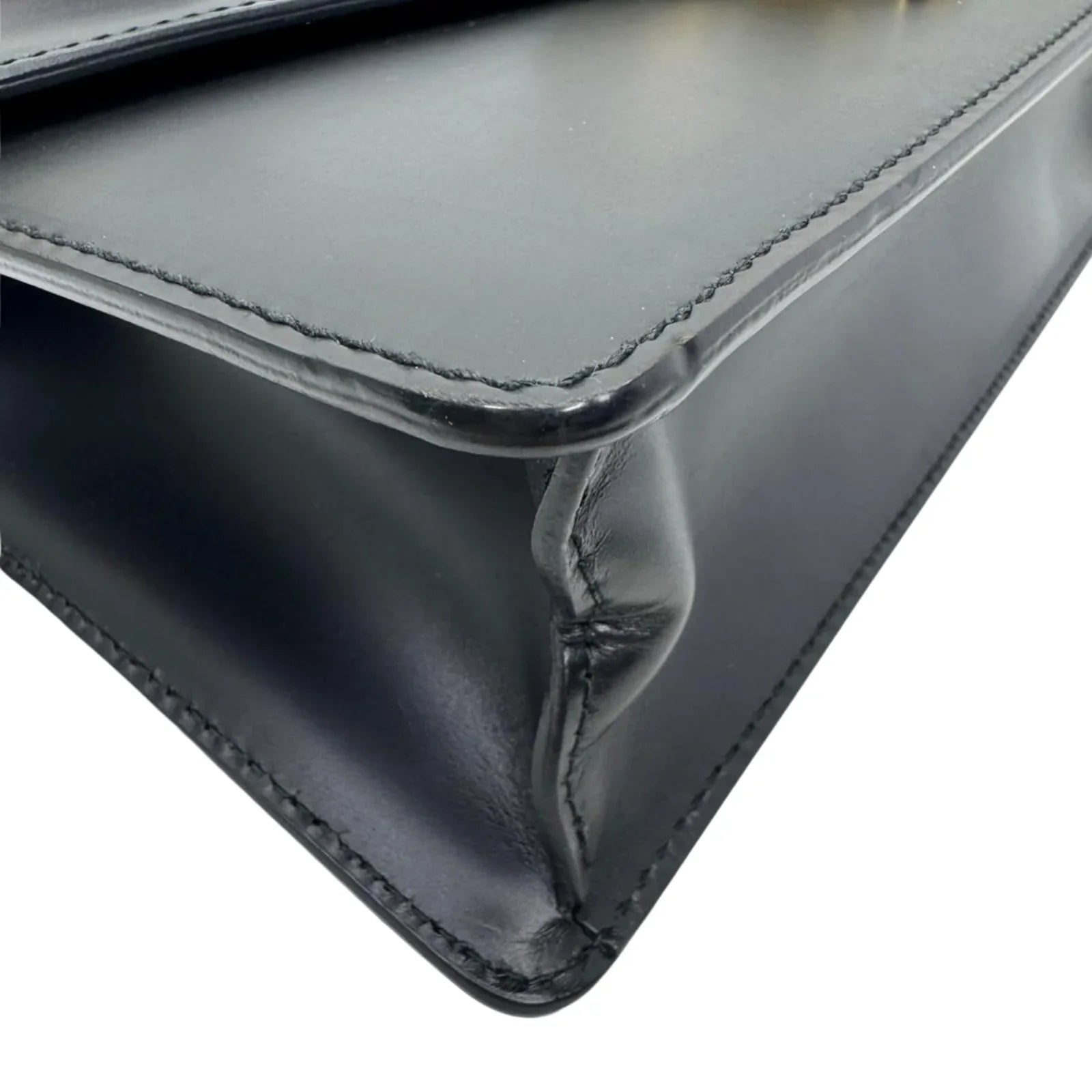 Gucci Small Sylvie Leather Black - Lost Designer