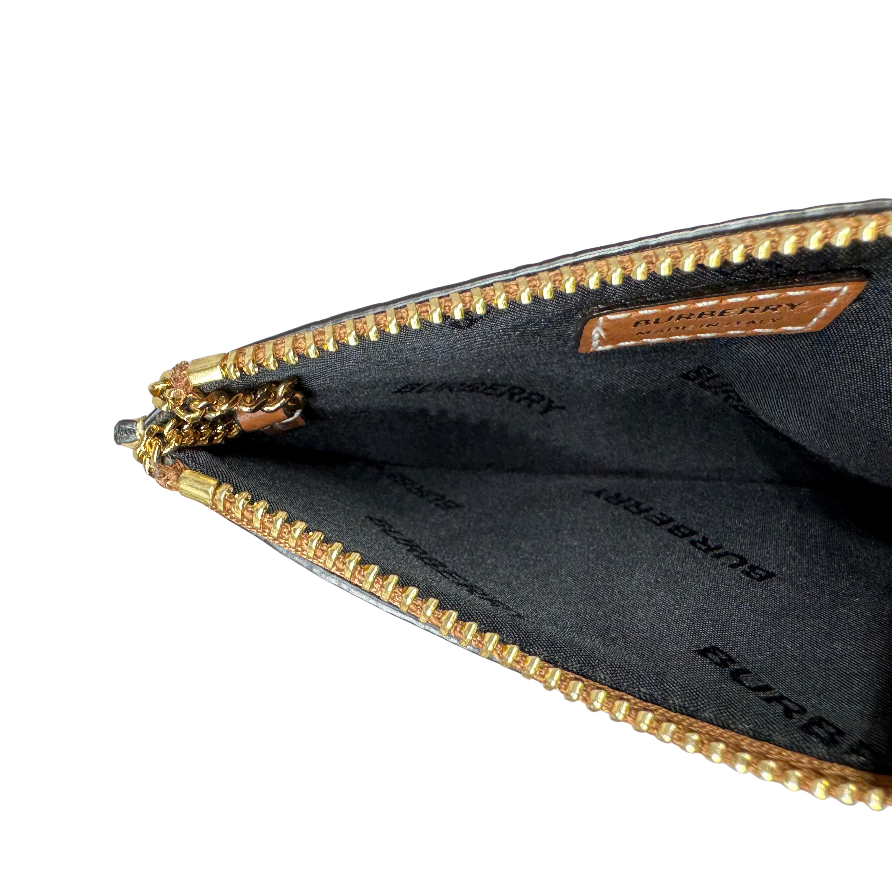 Burberry Check Strap Coin Case