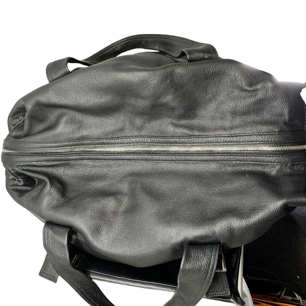 Versace Carry On Large Leather Black - Lost Designer