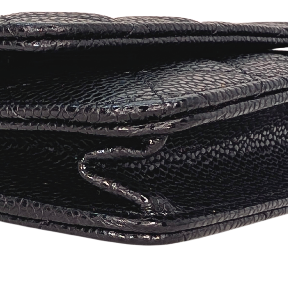 Chanel Wallet on Chain Caviar Black