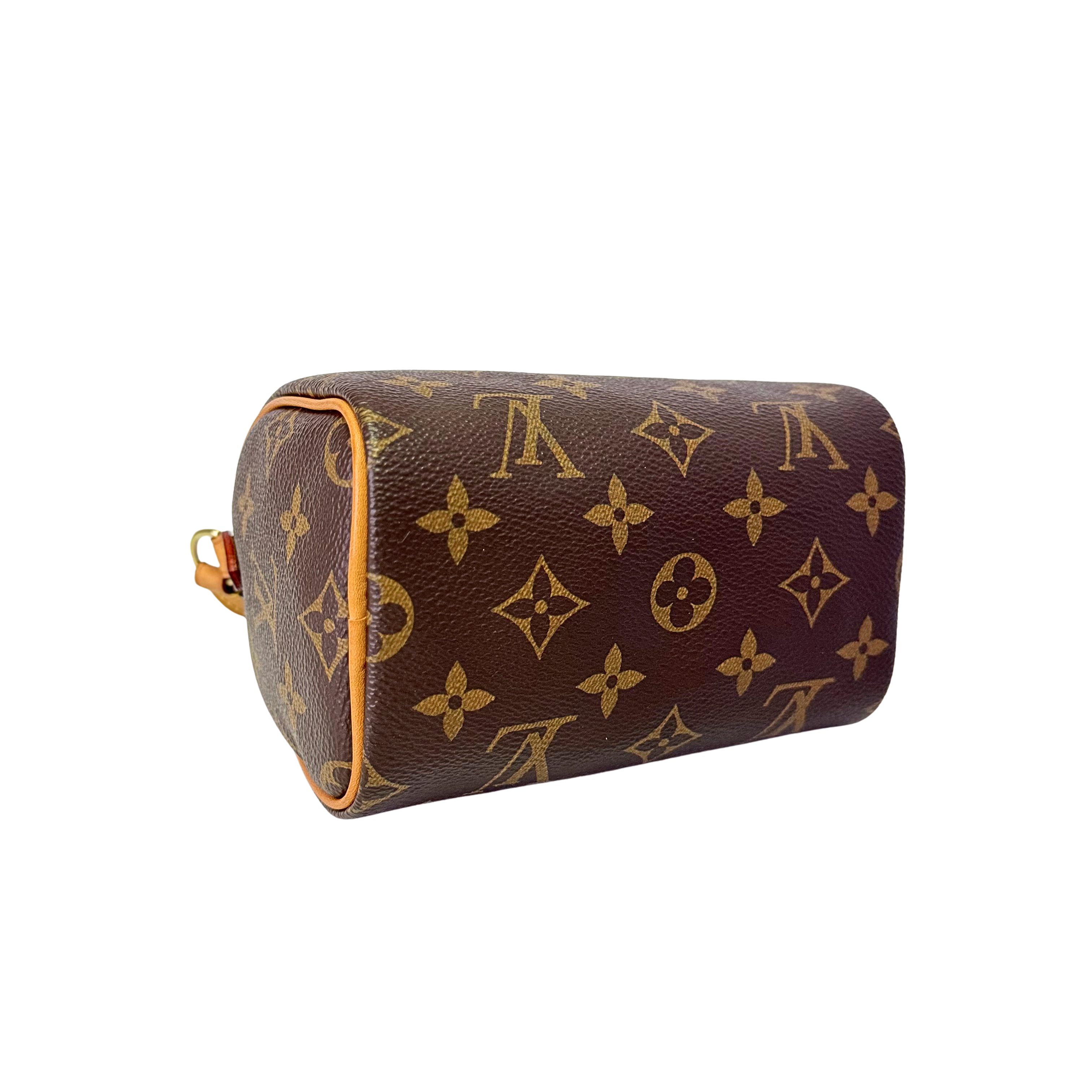 Louis Vuitton Nano Speedy Handbag Monogram Canvas